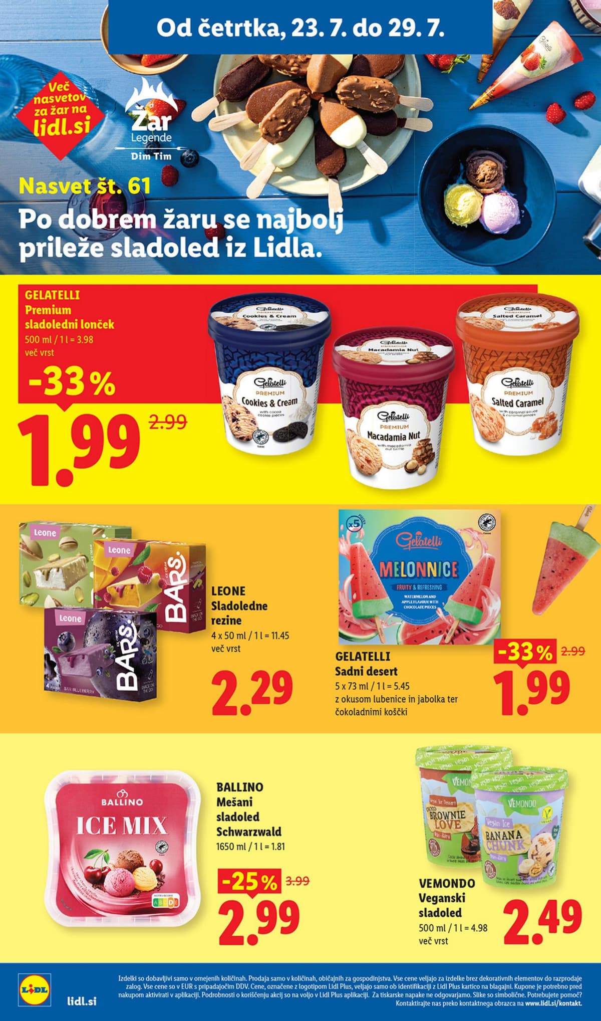 Stran 14. Lidl kataloga - Živila