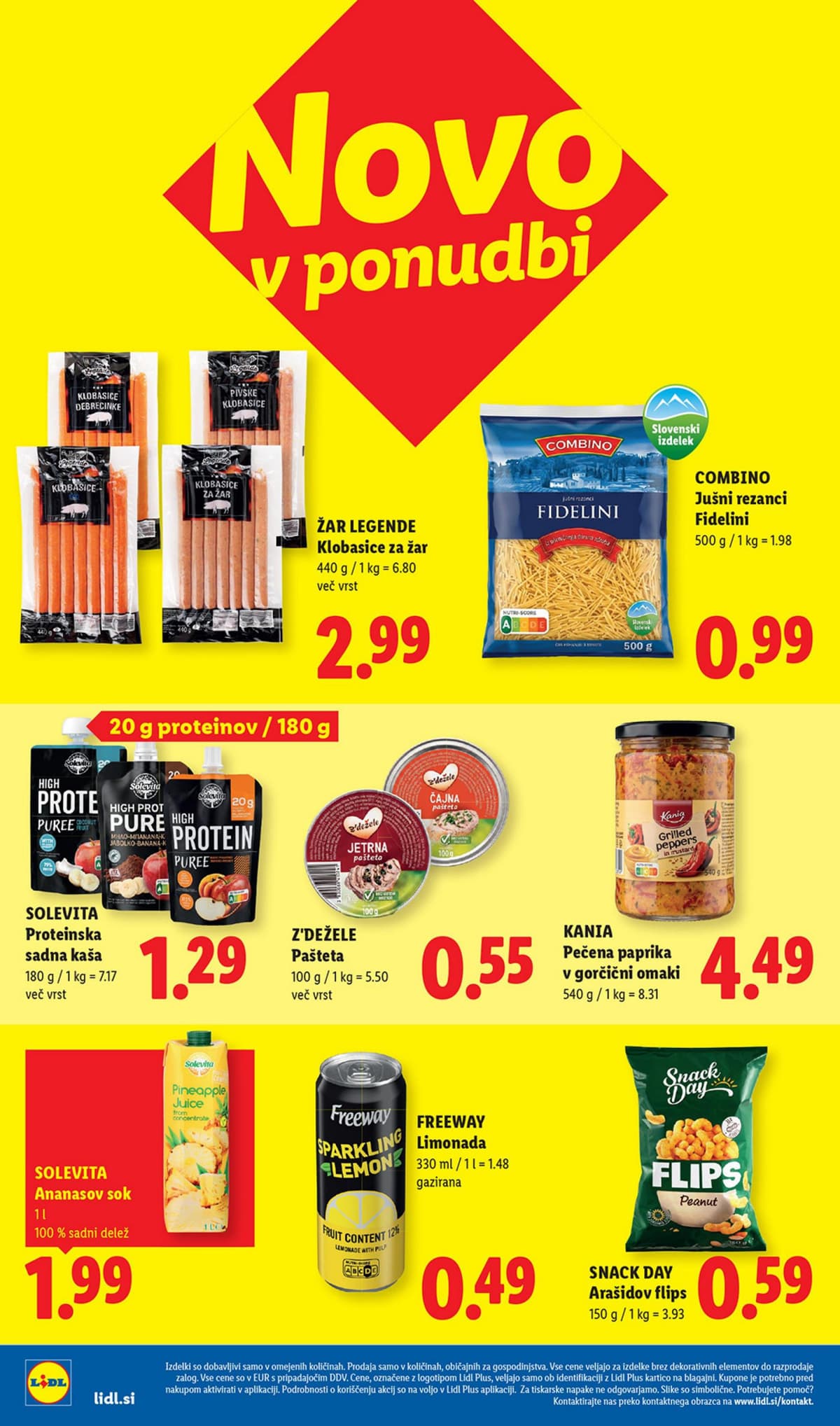 Stran 16. Lidl kataloga - Živila