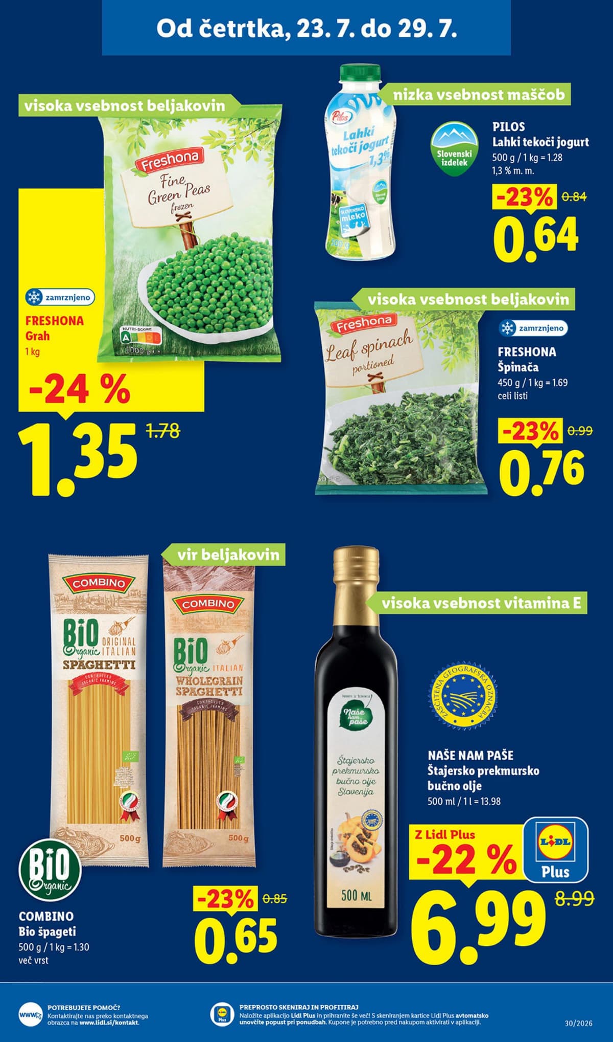 Stran 19. Lidl kataloga - Živila od 21.07.2026