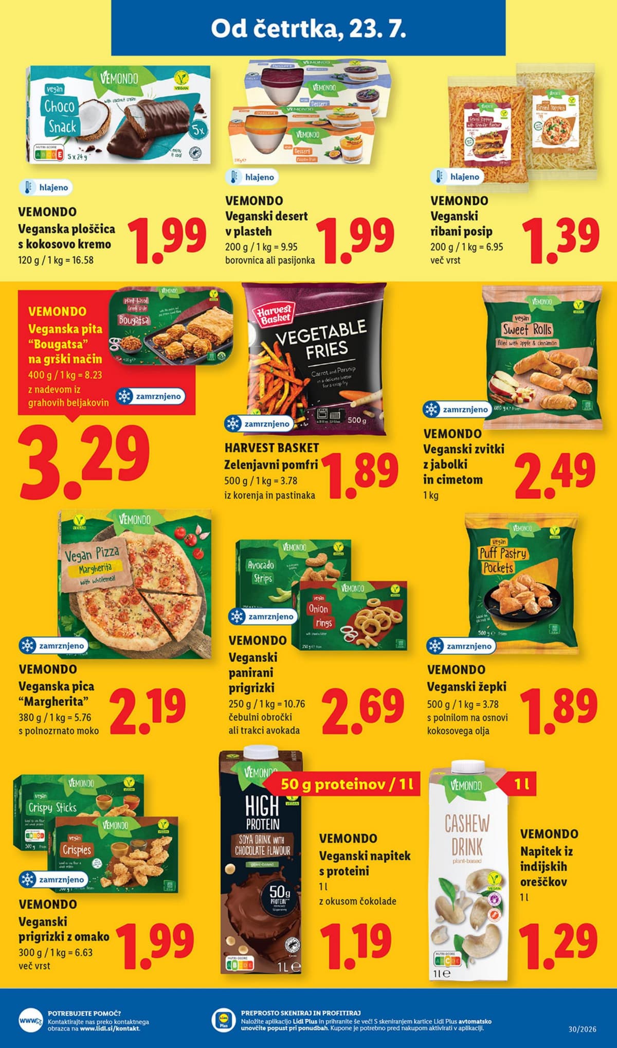 Stran 27. Lidl kataloga - Živila od 21.07.2026