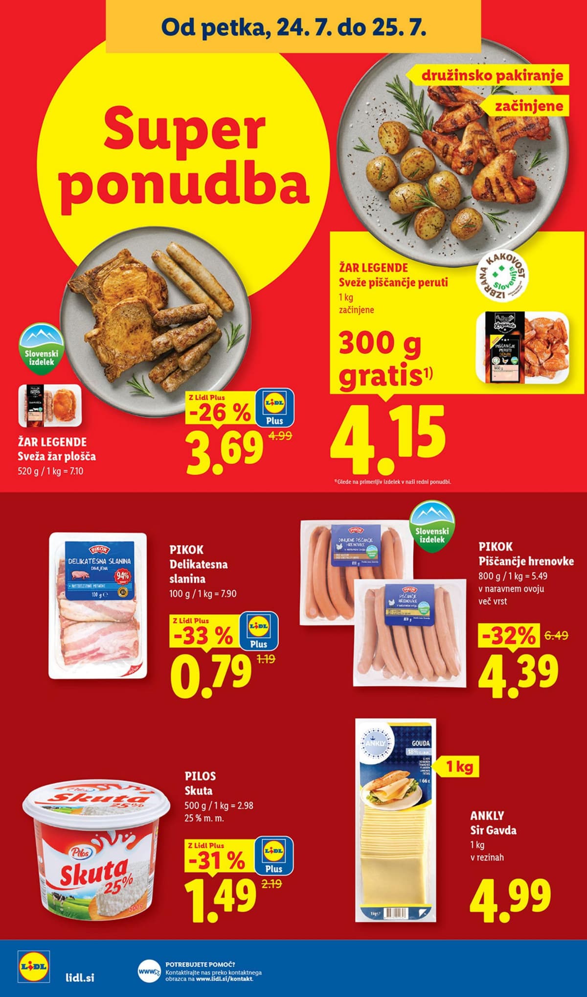 Stran 32. Lidl kataloga - Živila
