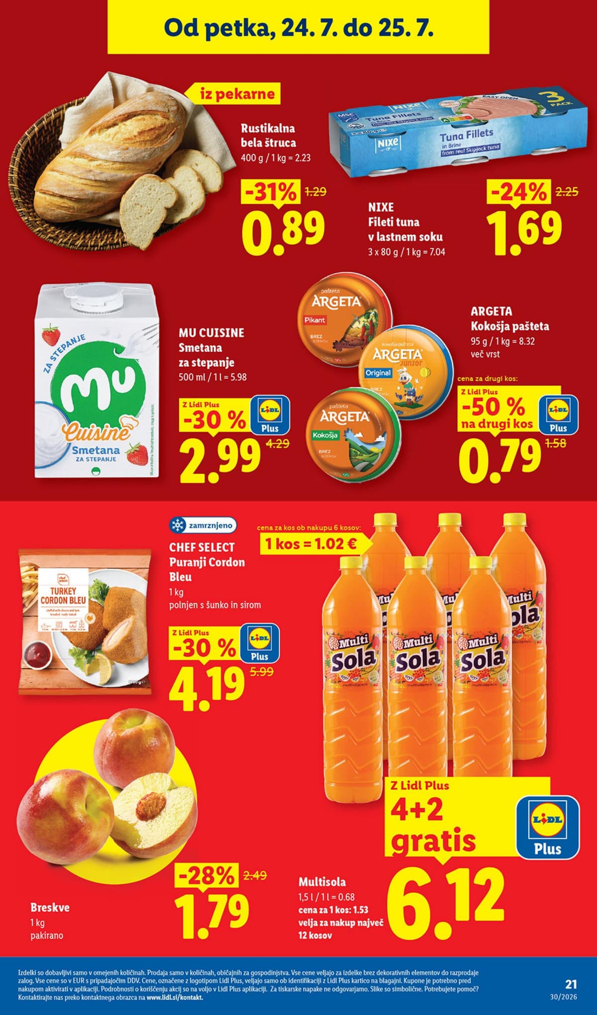 Stran 33. Lidl kataloga - Živila