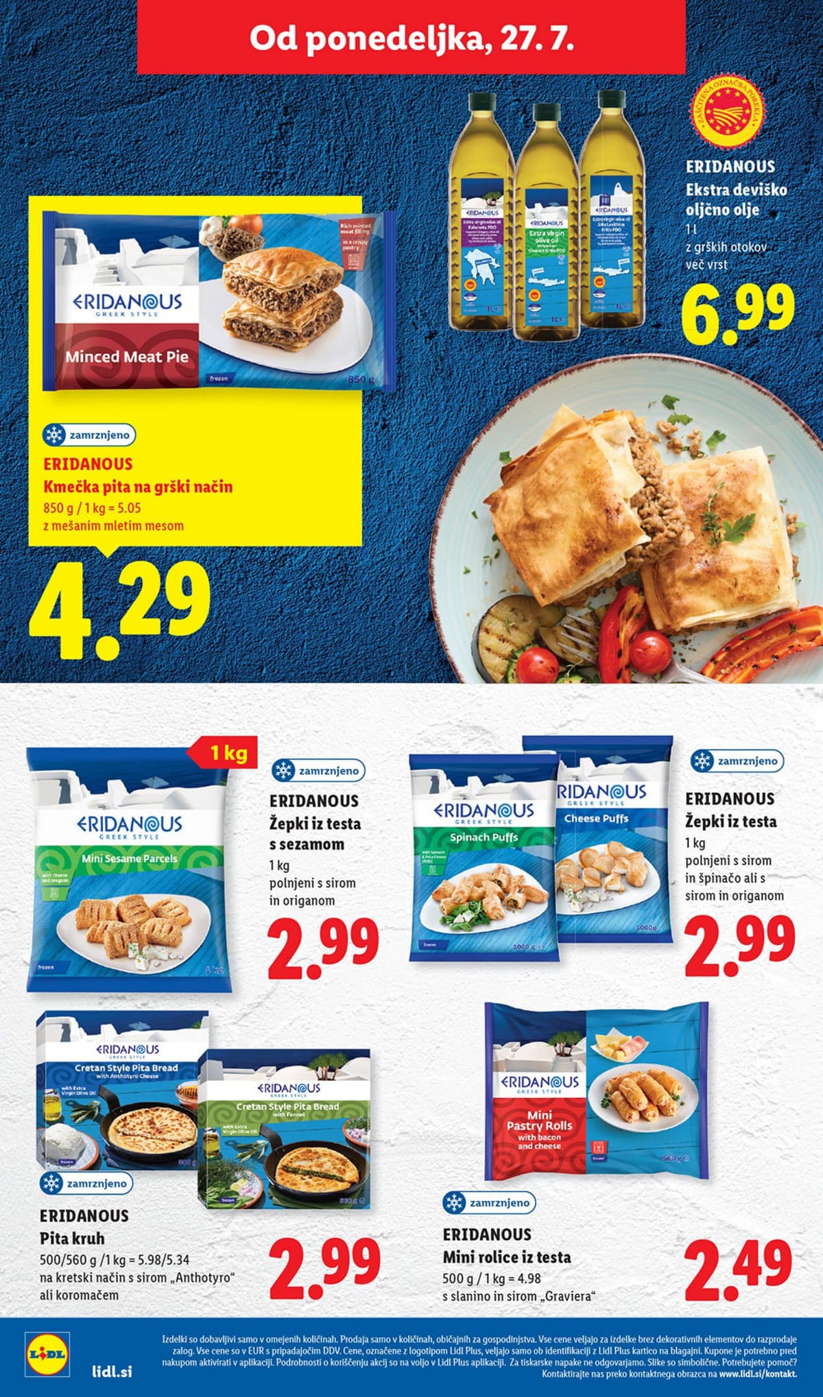 Stran 42. Lidl kataloga - Živila od 21.07.2026