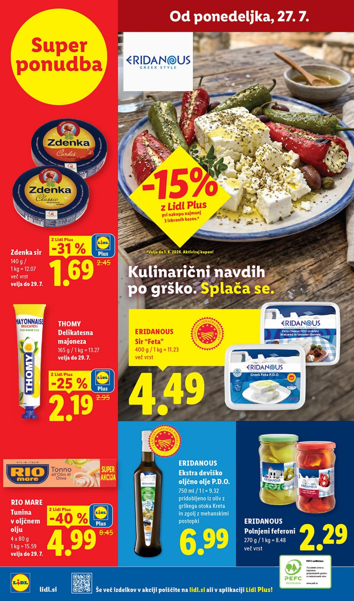 Stran 45. Lidl kataloga - Živila