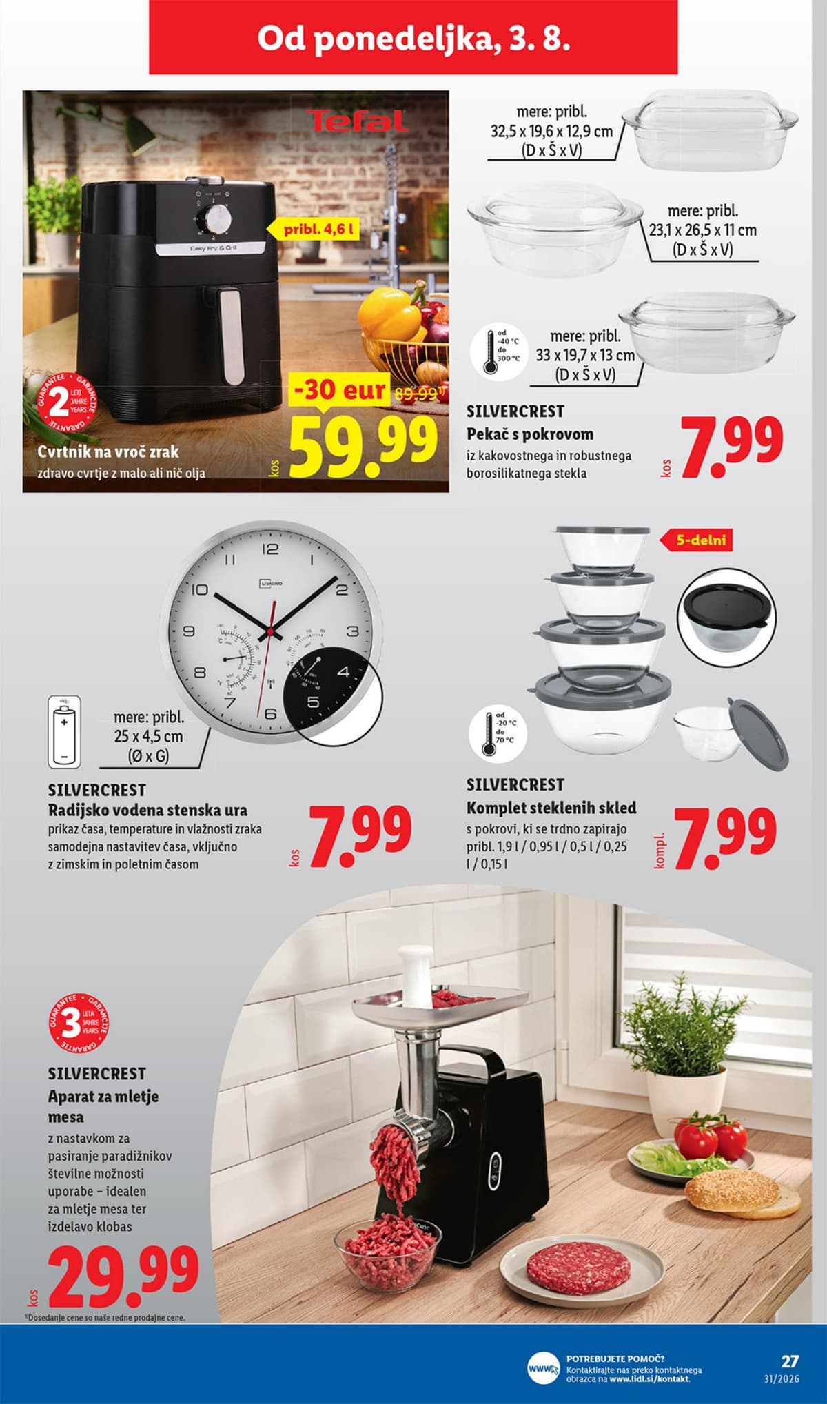 Stran 13. Lidl kataloga - Neživila od 27.07.2026