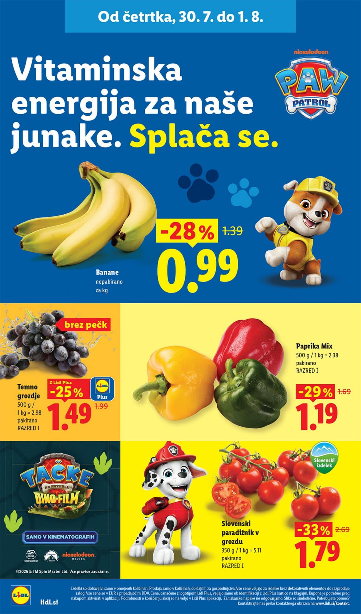Stran 4. Lidl kataloga - Živila od 27.07.2026