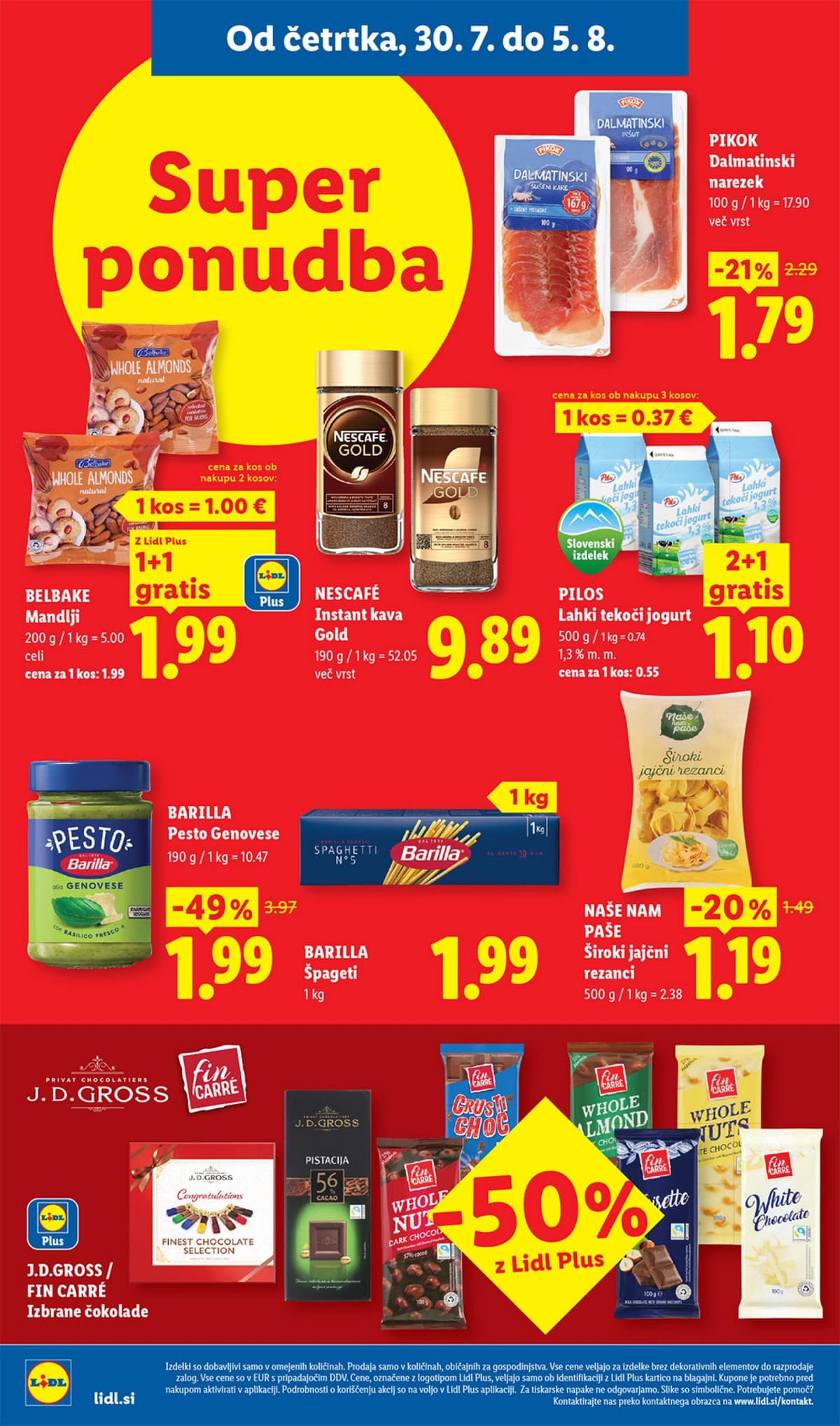 Stran 8. Lidl kataloga - Živila