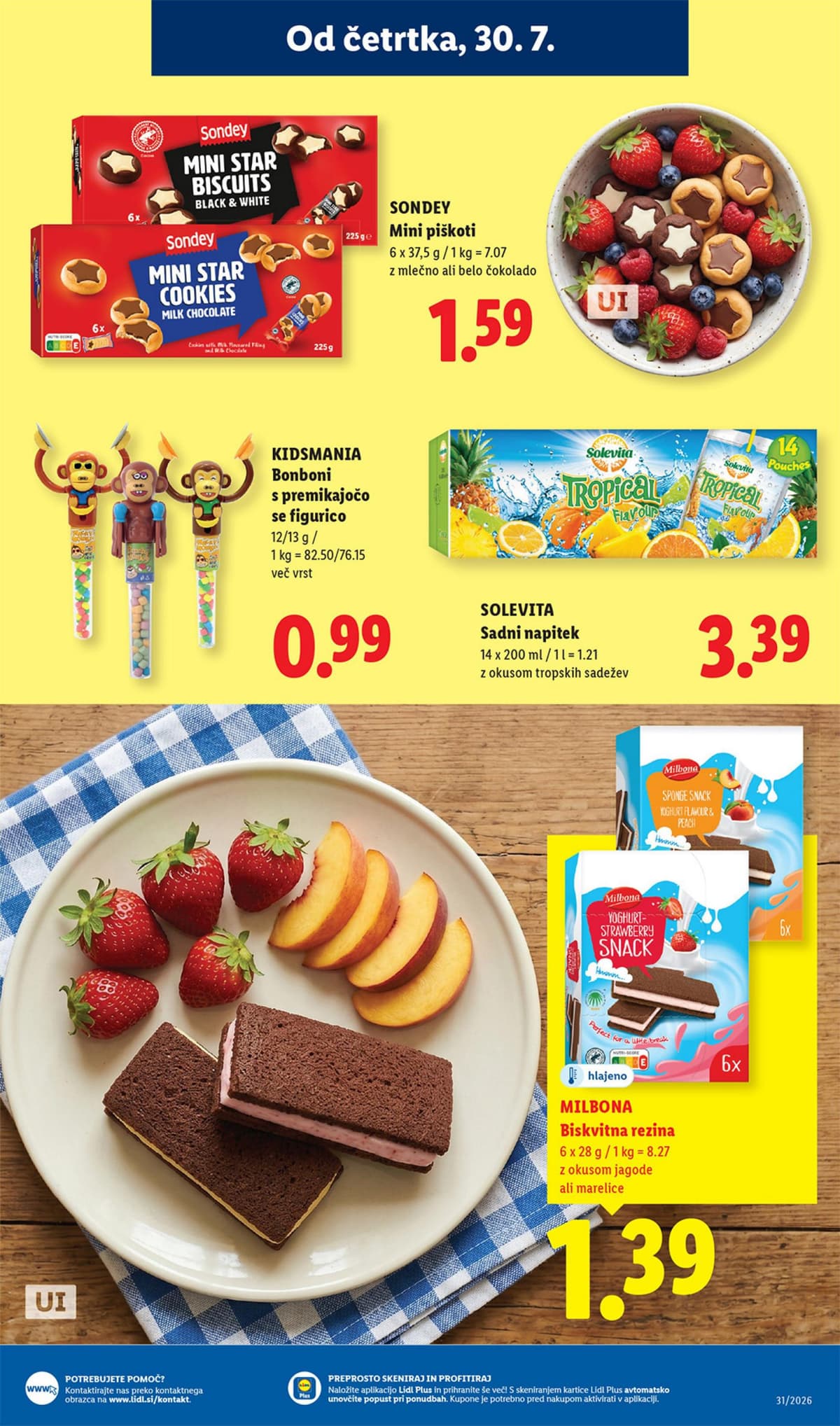 Stran 11. Lidl kataloga - Živila od 27.07.2026