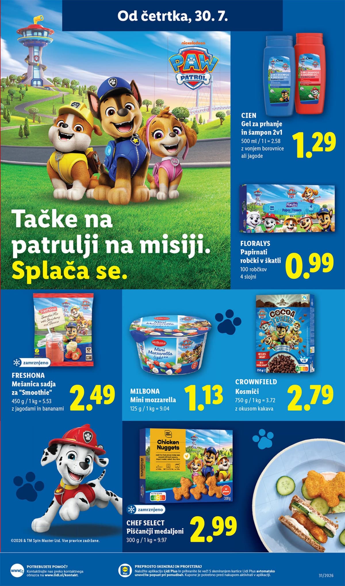 Stran 9. Lidl kataloga - Živila od 27.07.2026