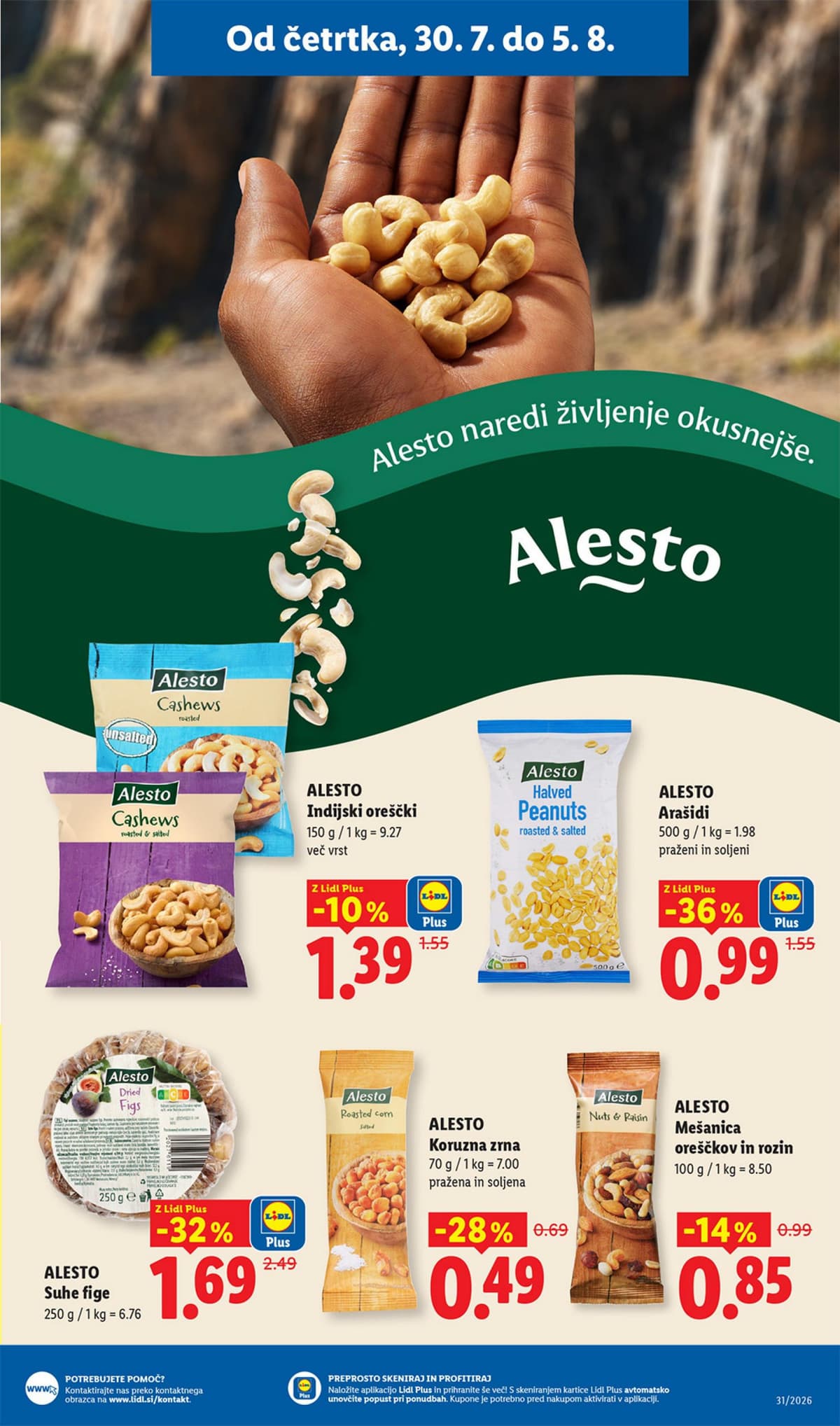 Stran 17. Lidl kataloga - Živila od 27.07.2026