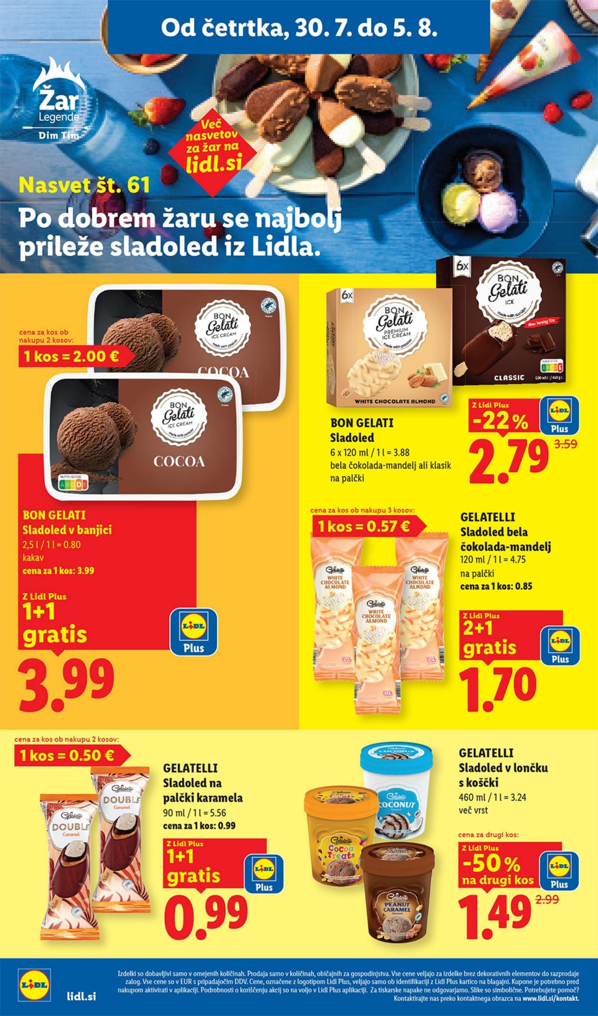 Stran 18. Lidl kataloga - Živila