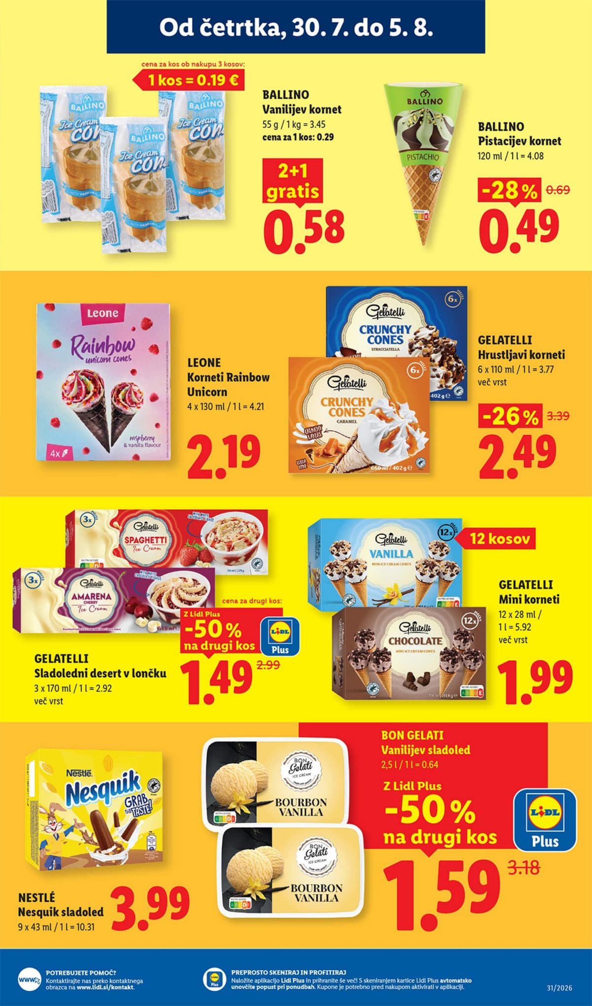 Stran 19. Lidl kataloga - Živila