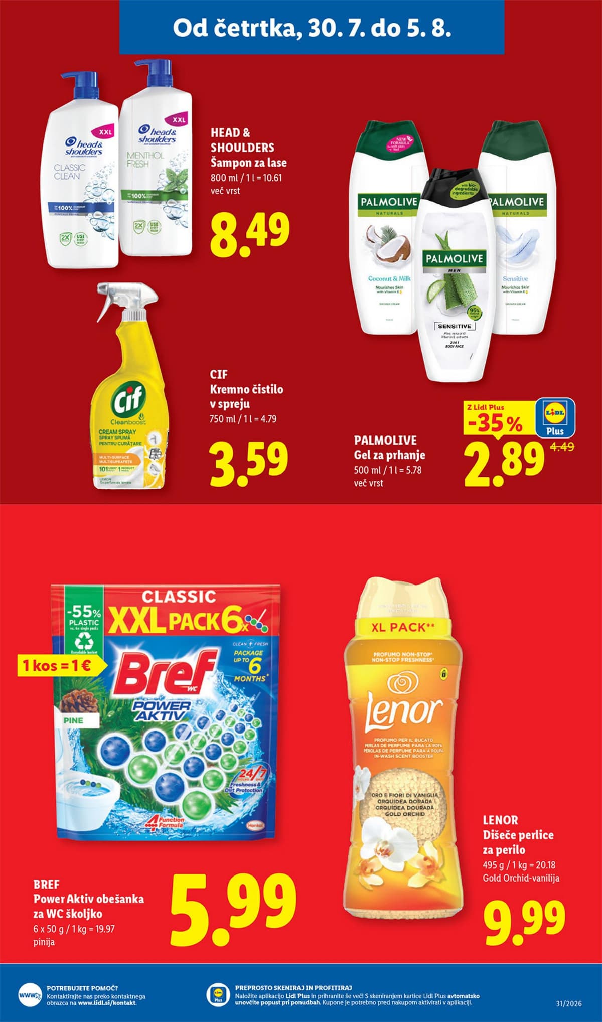 Stran 25. Lidl kataloga - Živila od 27.07.2026