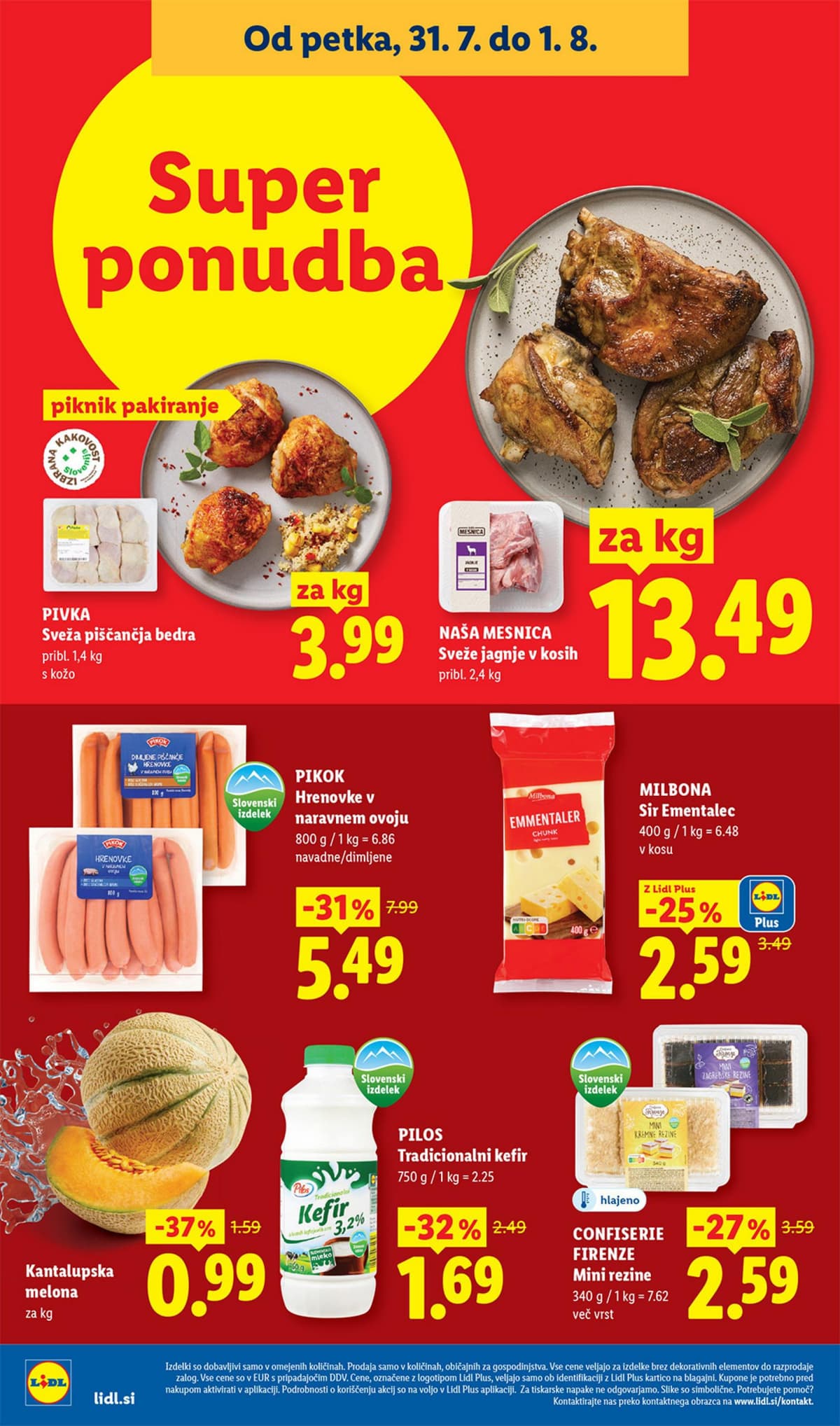 Stran 26. Lidl kataloga - Živila od 27.07.2026