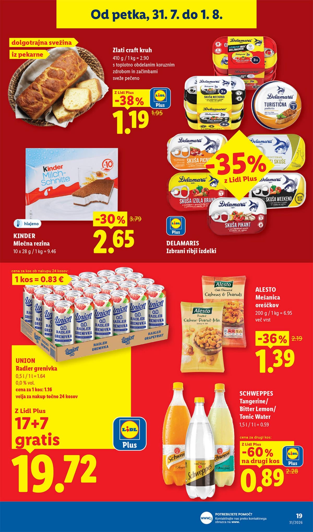 Stran 27. Lidl kataloga - Živila