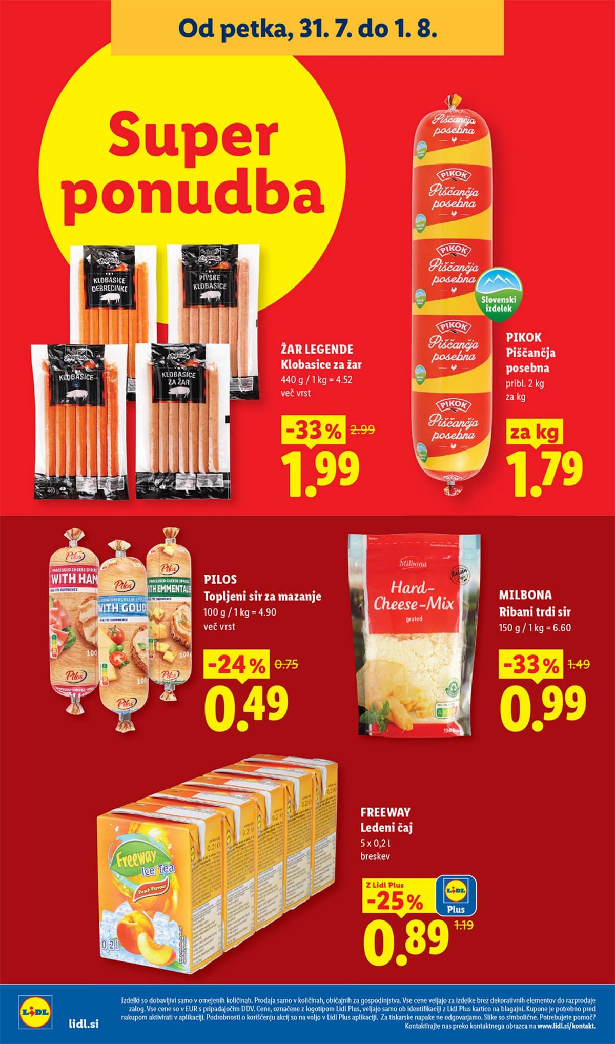 Stran 28. Lidl kataloga - Živila od 27.07.2026