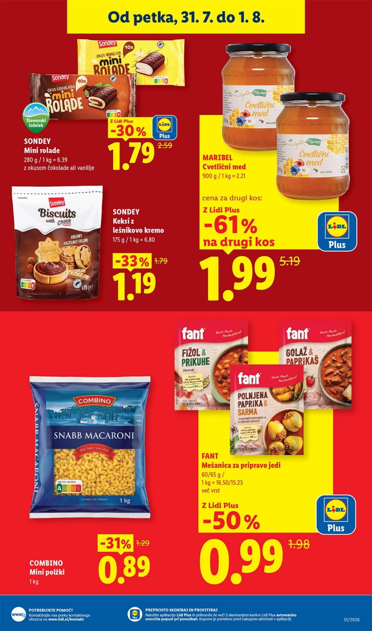 Stran 29. Lidl kataloga - Živila