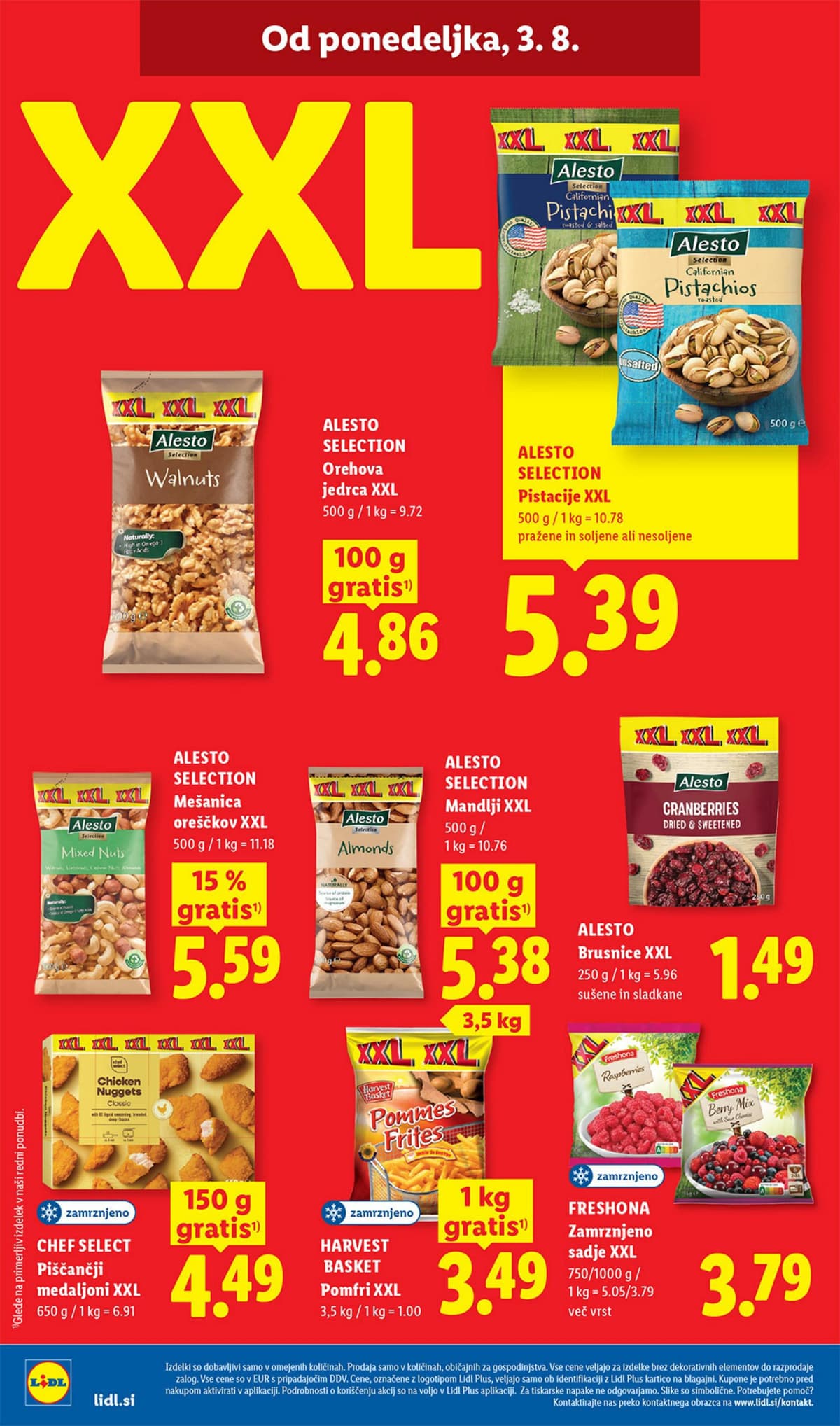 Stran 36. Lidl kataloga - Živila od 27.07.2026