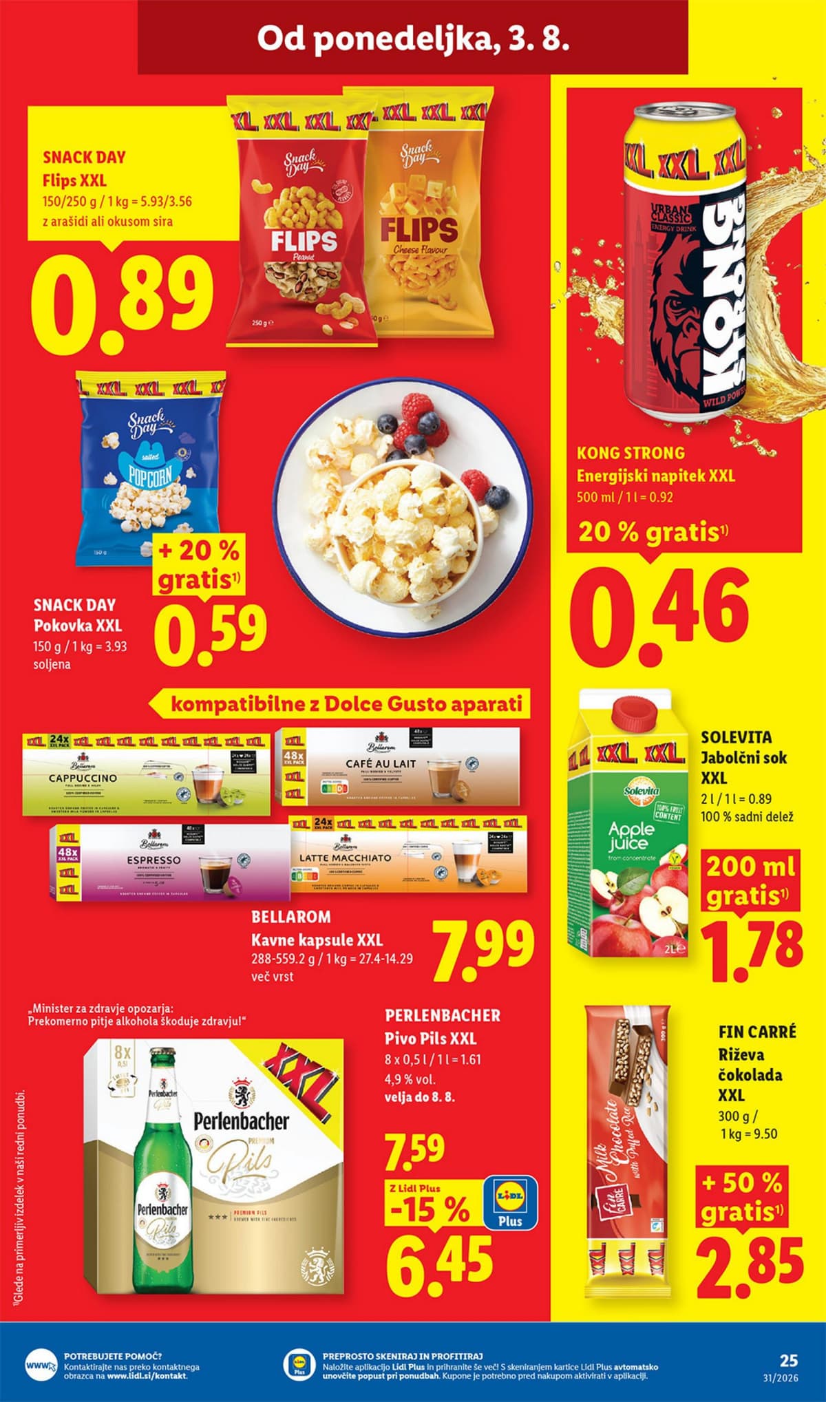 Stran 37. Lidl kataloga - Živila od 27.07.2026