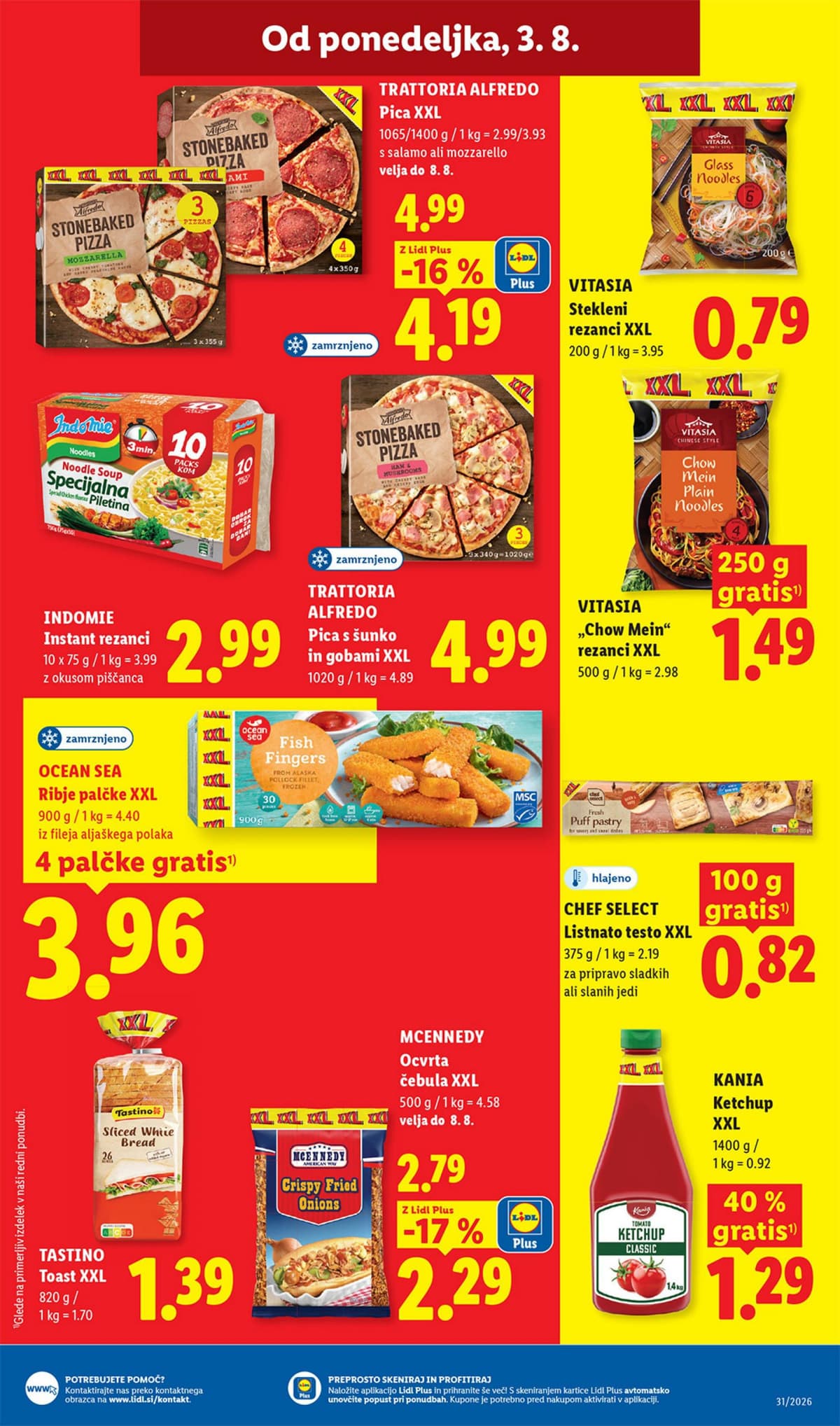 Stran 39. Lidl kataloga - Živila od 27.07.2026