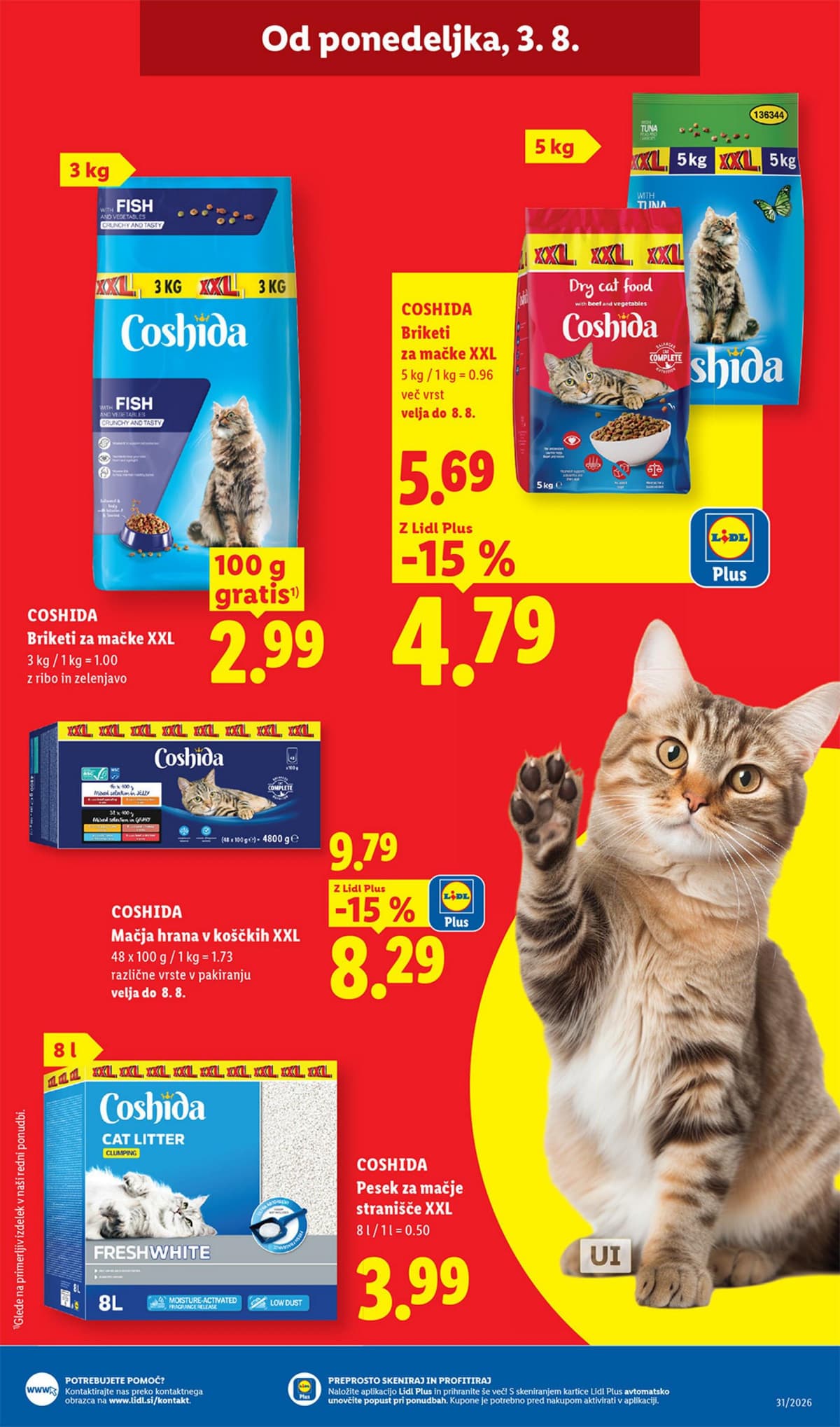 Stran 41. Lidl kataloga - Živila od 27.07.2026
