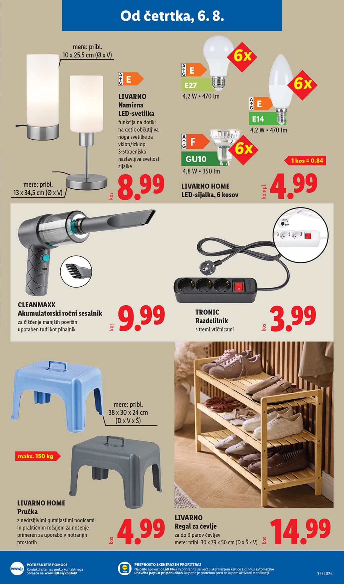 Stran 5. Lidl kataloga - Neživila od 03.08.2026