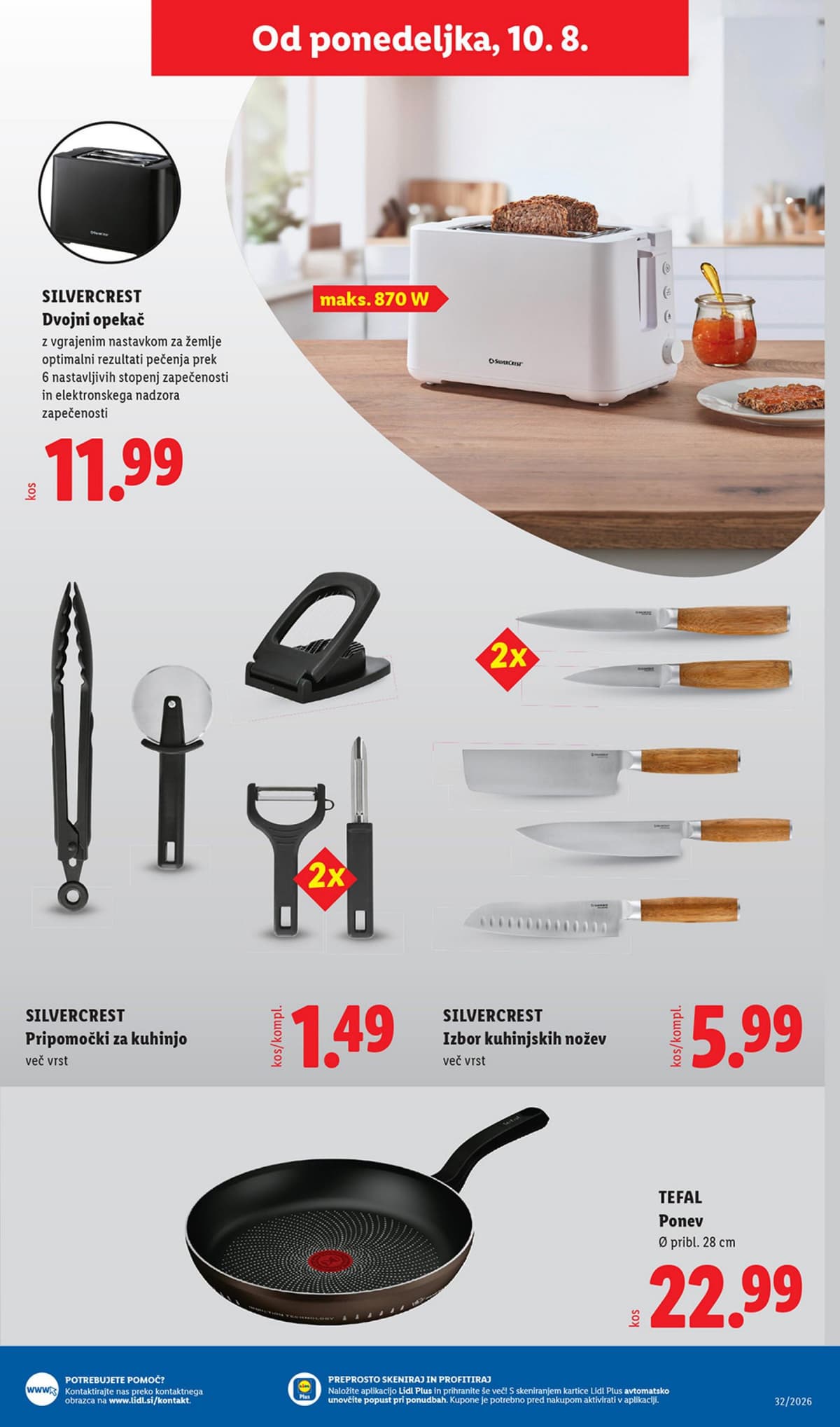 Stran 17. Lidl kataloga - Neživila od 03.08.2026