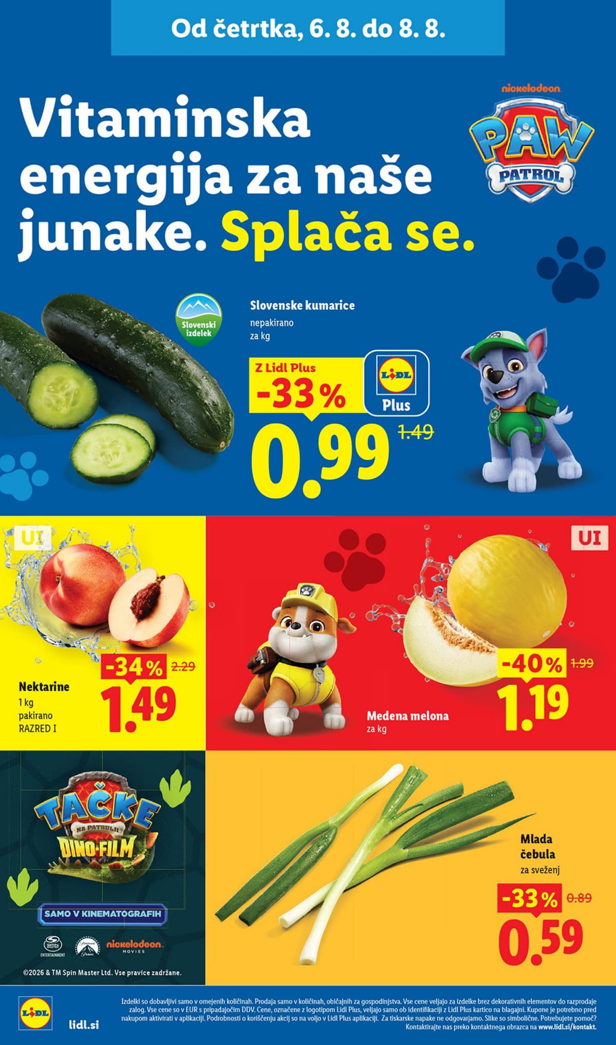 Stran 6. Lidl kataloga - Živila od 03.08.2026