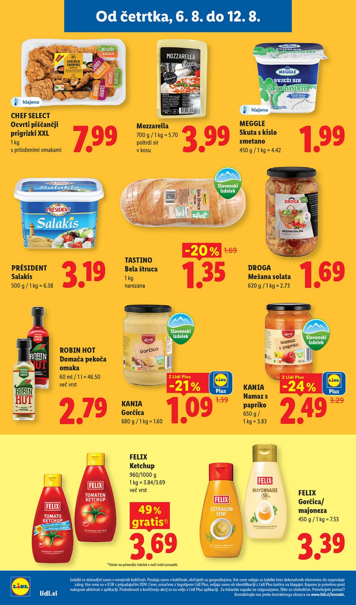 Stran 10. Lidl kataloga - Živila