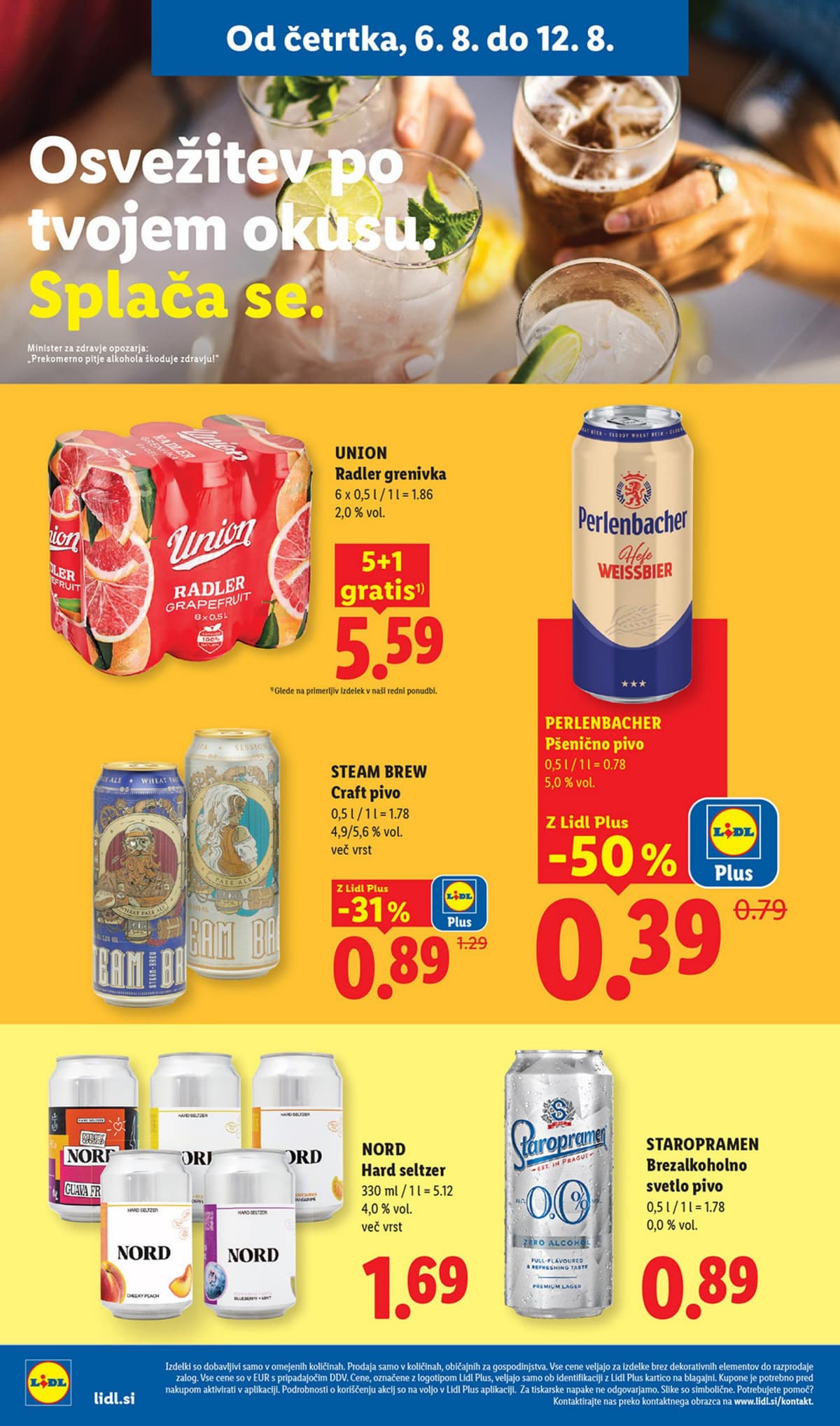 Stran 12. Lidl kataloga - Živila od 03.08.2026