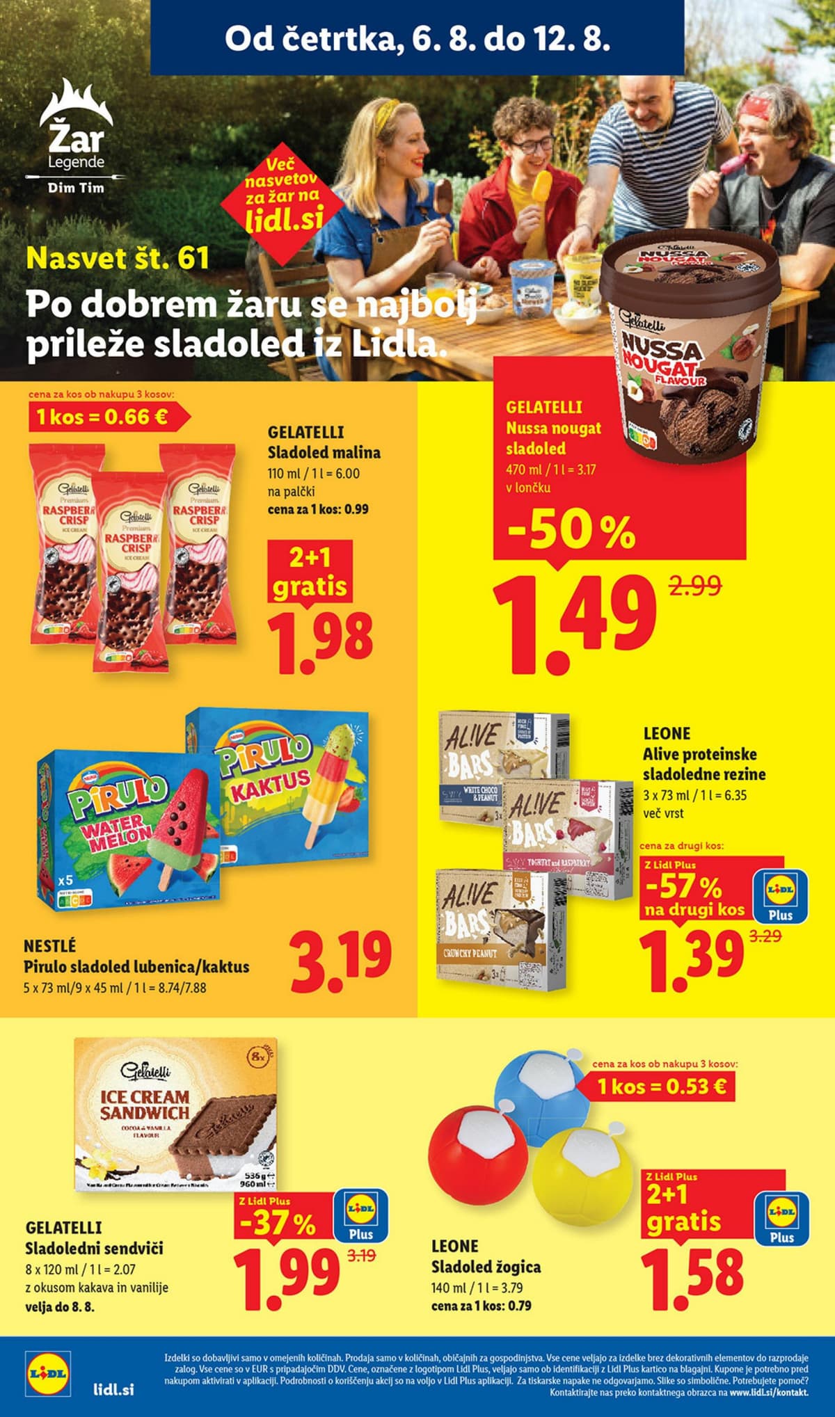 Stran 14. Lidl kataloga - Živila