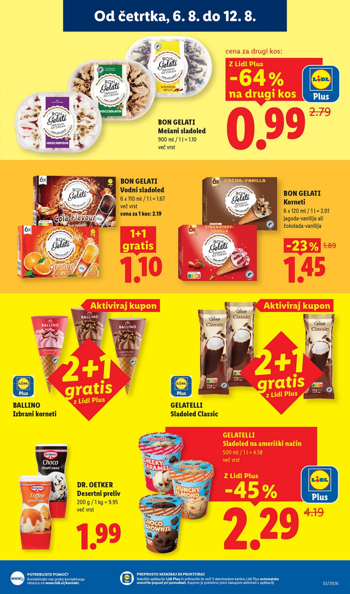 Stran 15. Lidl kataloga - Živila od 03.08.2026