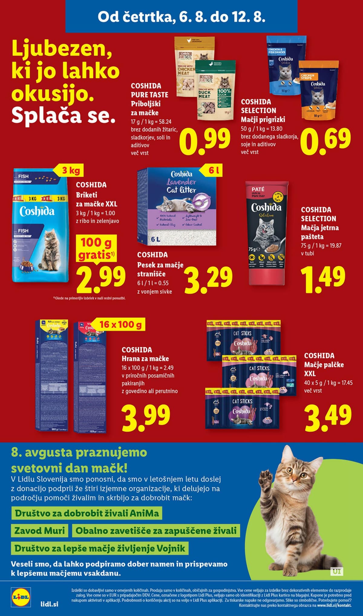 Stran 22. Lidl kataloga - Živila od 03.08.2026