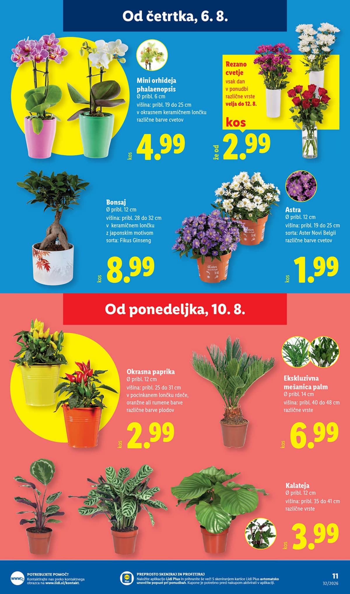Stran 23. Lidl kataloga - Živila od 03.08.2026