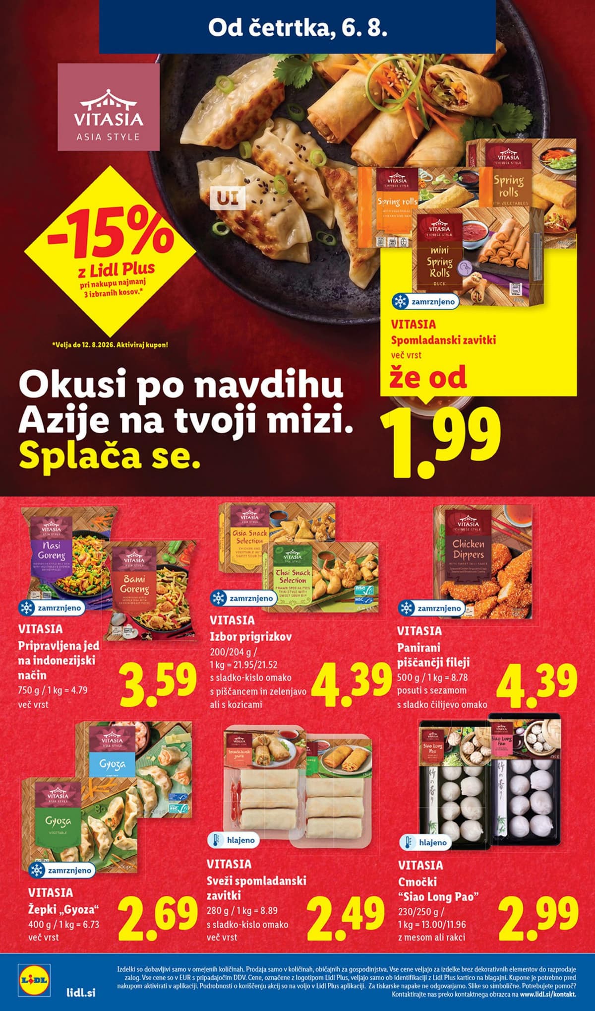 Stran 24. Lidl kataloga - Živila od 03.08.2026