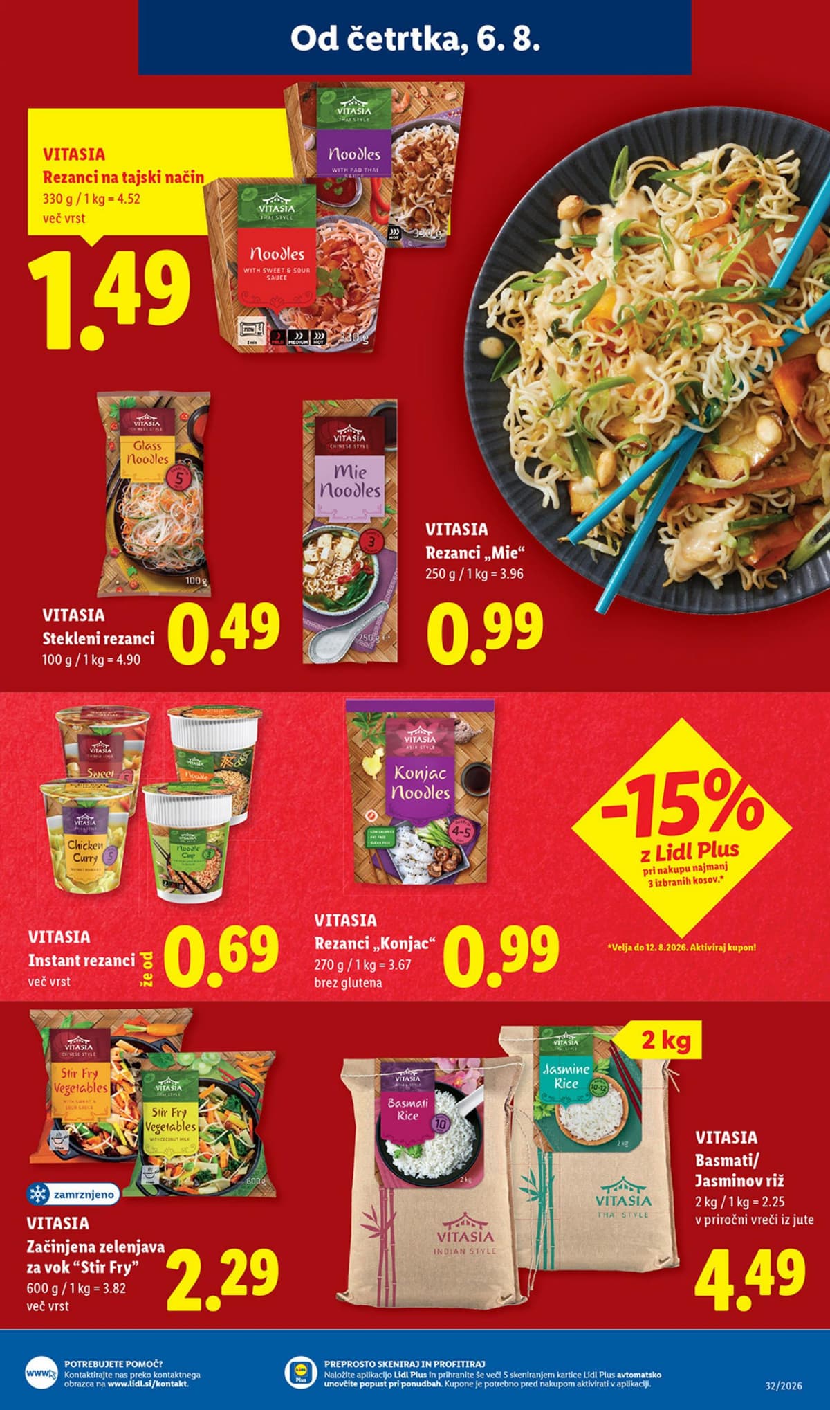 Stran 27. Lidl kataloga - Živila od 03.08.2026