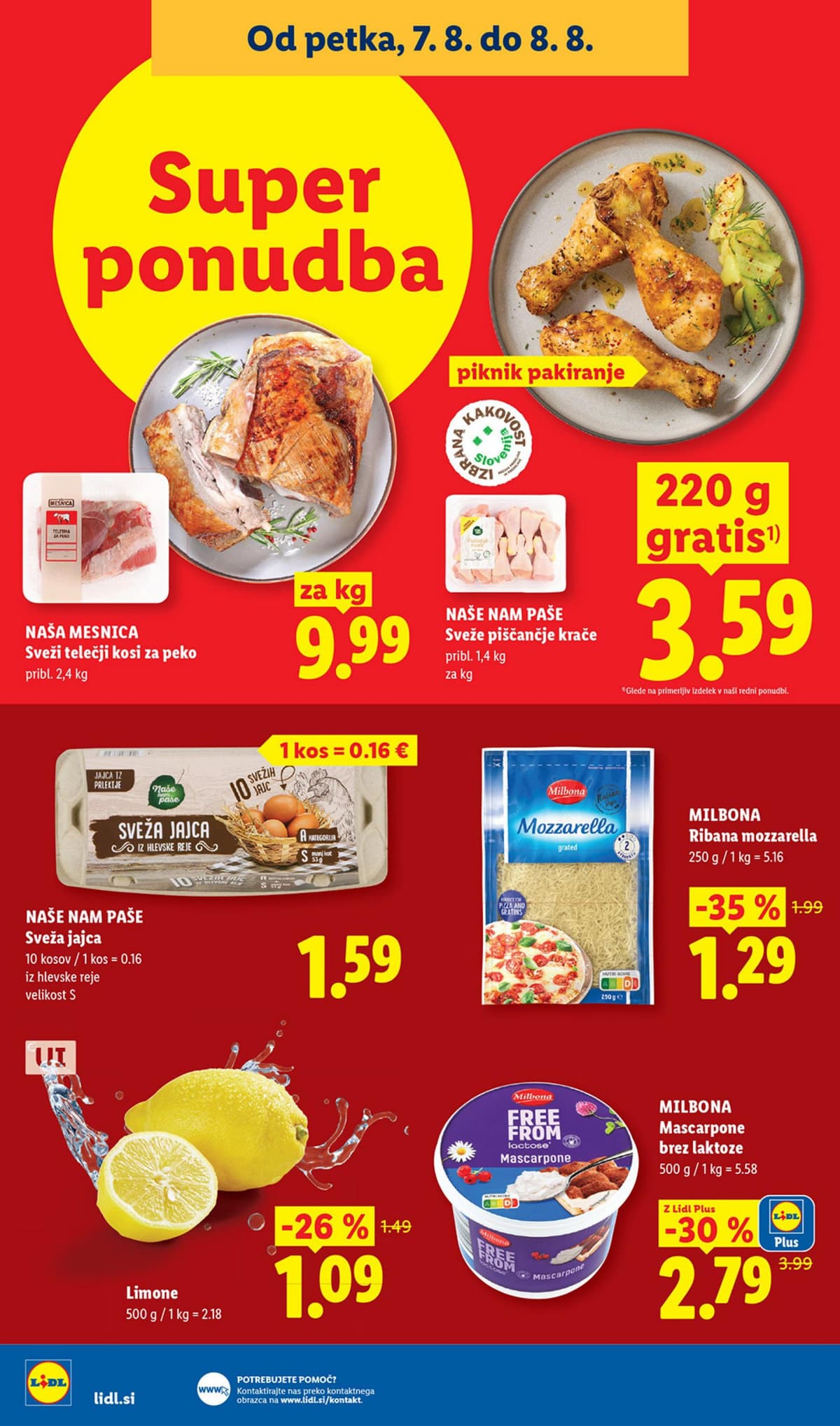 Stran 30. Lidl kataloga - Živila od 03.08.2026