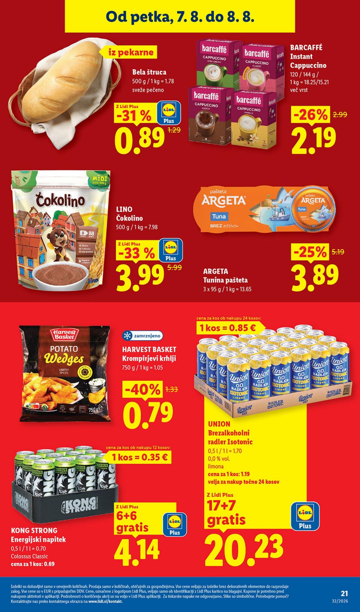 Stran 31. Lidl kataloga - Živila od 03.08.2026