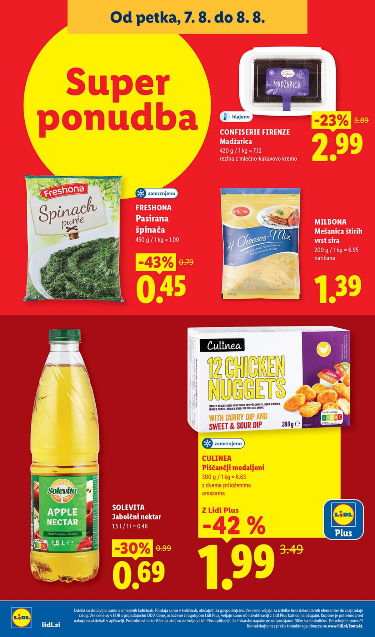 Stran 32. Lidl kataloga - Živila od 03.08.2026