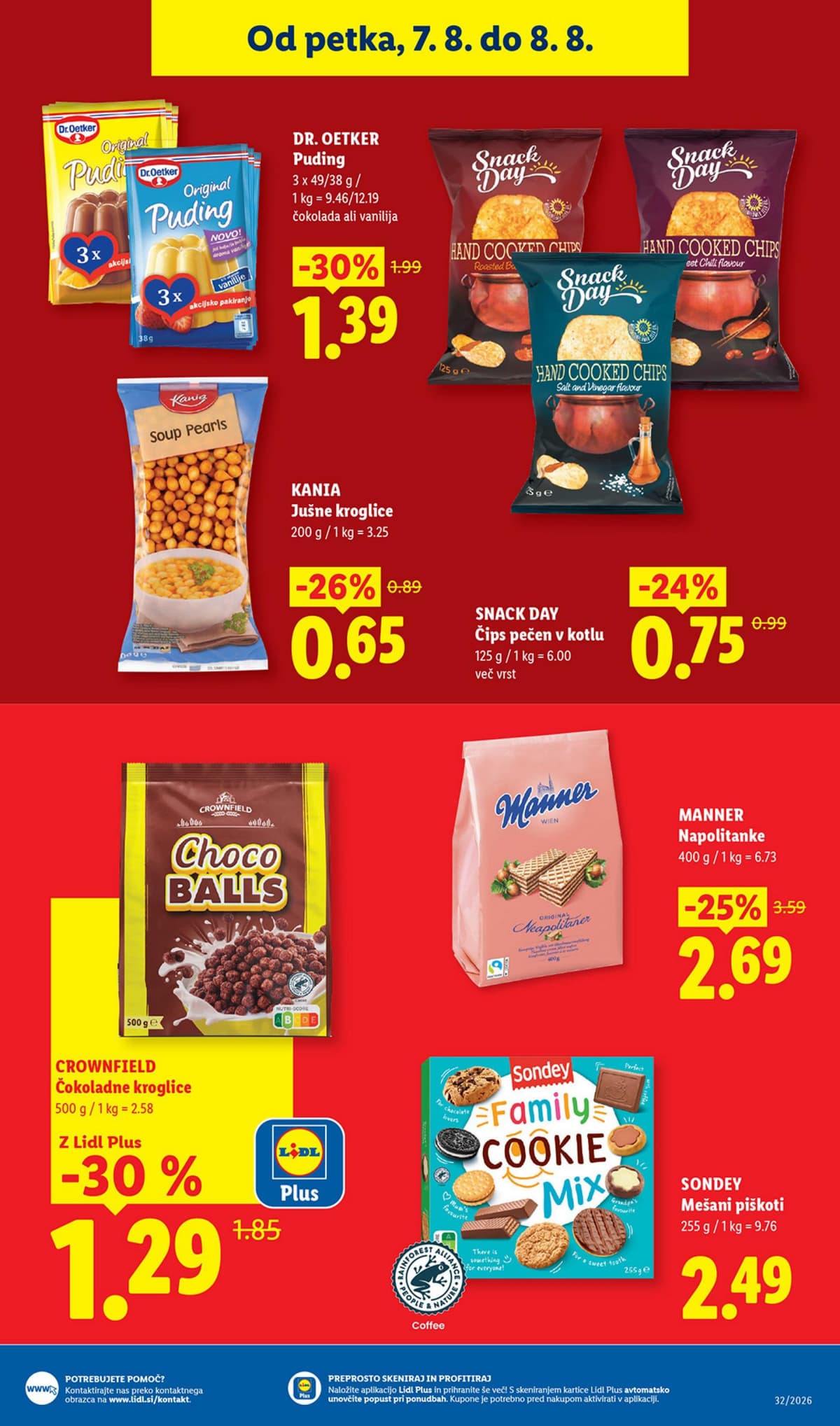 Stran 33. Lidl kataloga - Živila od 03.08.2026