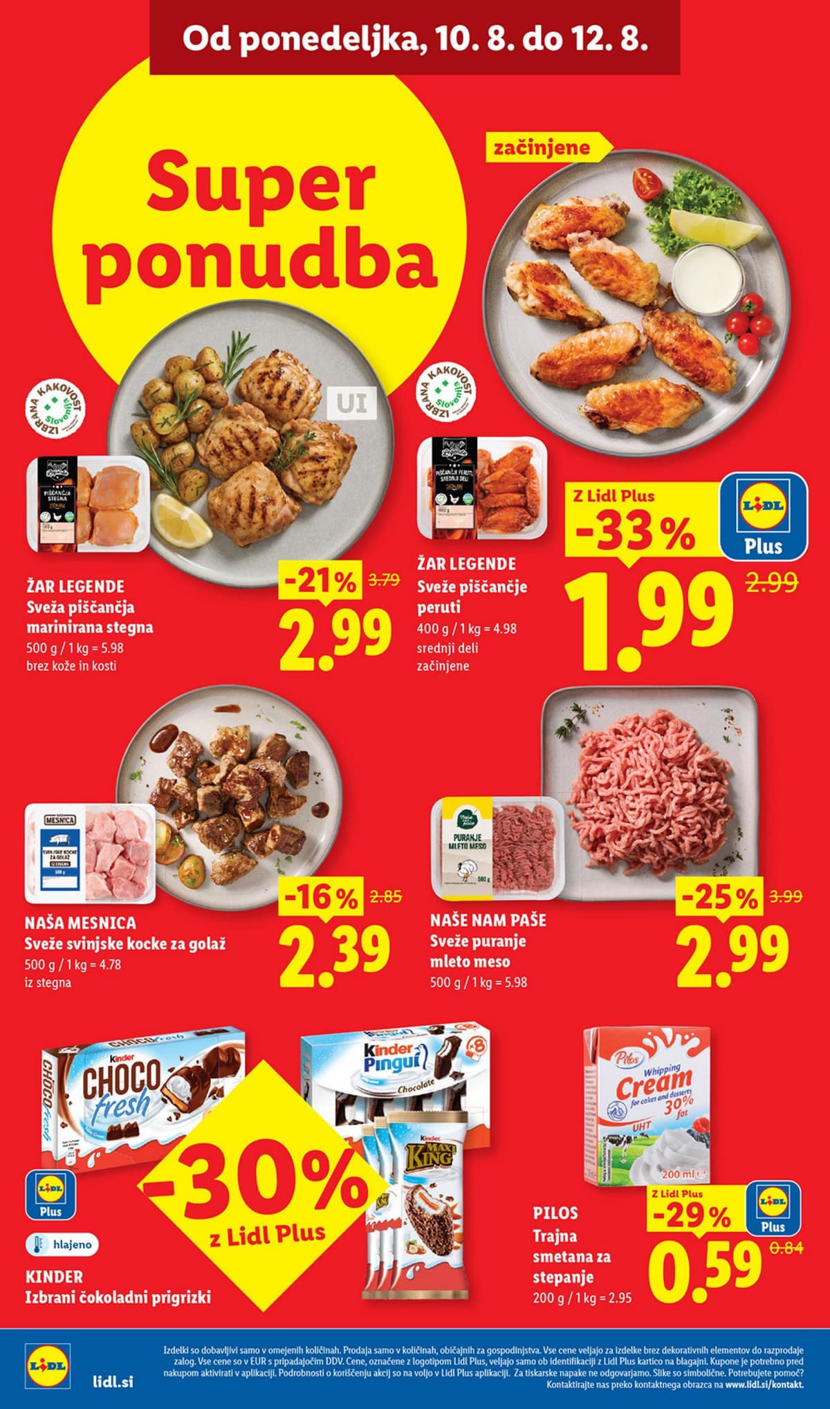 Stran 34. Lidl kataloga - Živila od 03.08.2026