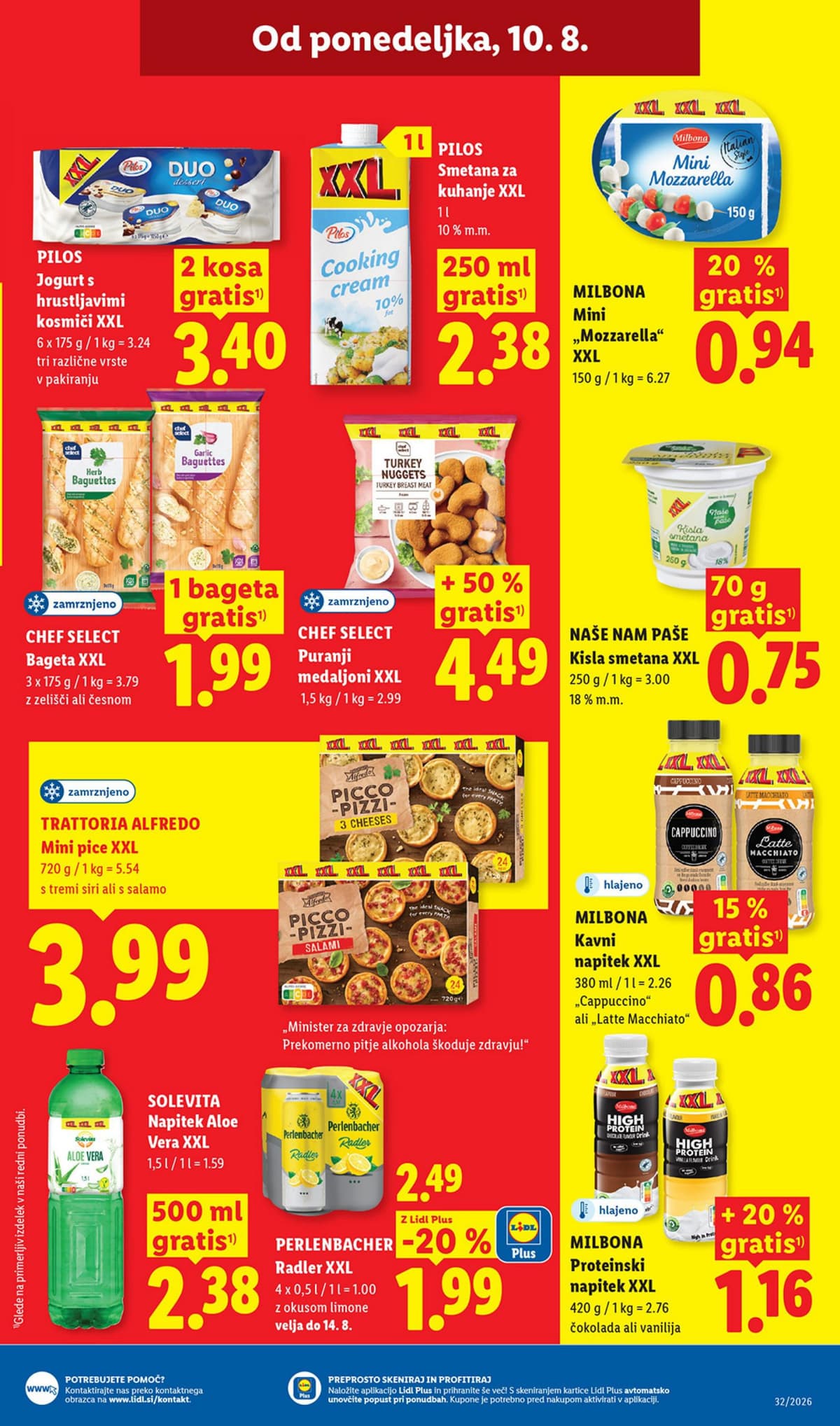 Stran 43. Lidl kataloga - Živila od 03.08.2026