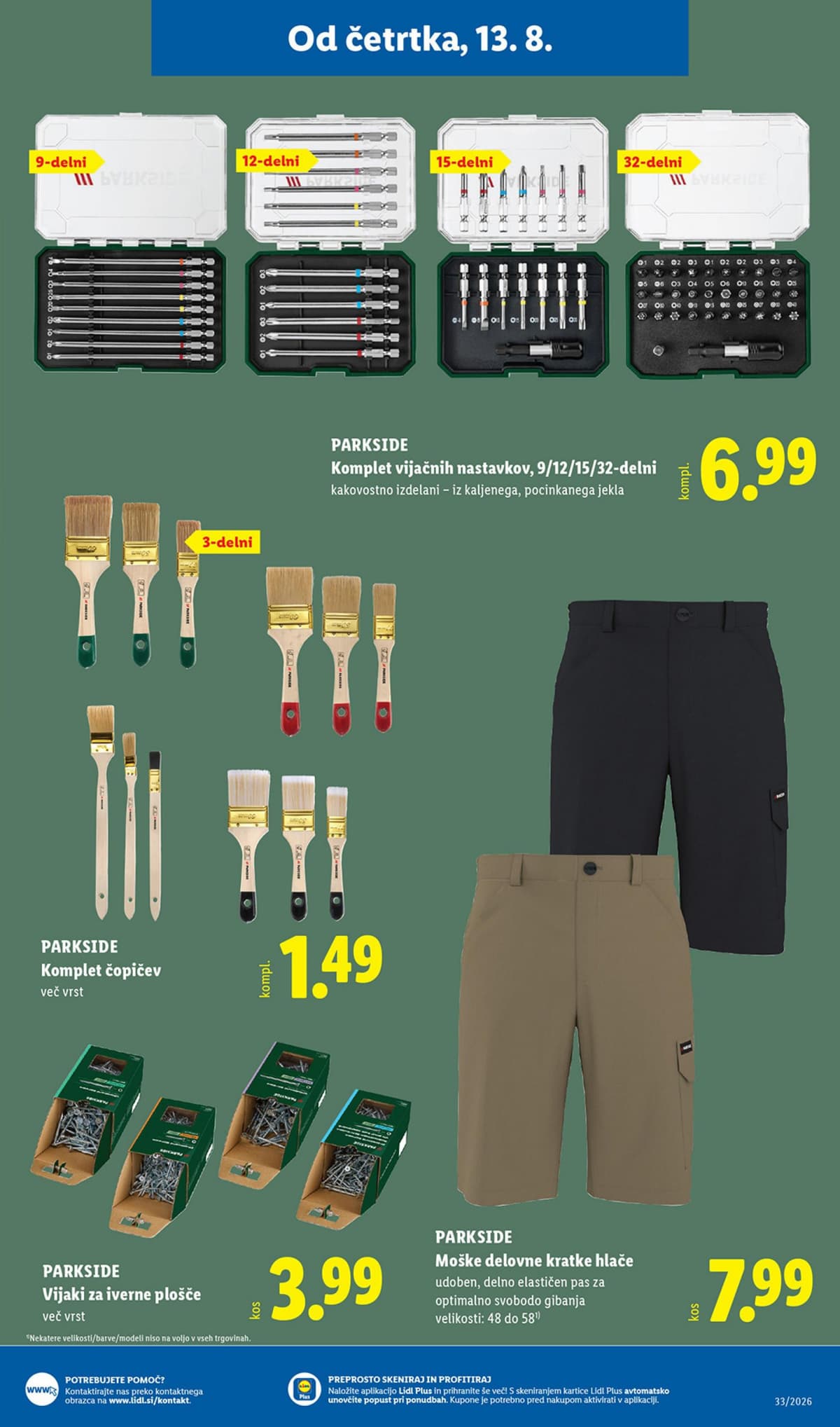 Stran 5. Lidl kataloga - Neživila od 10.08.2026