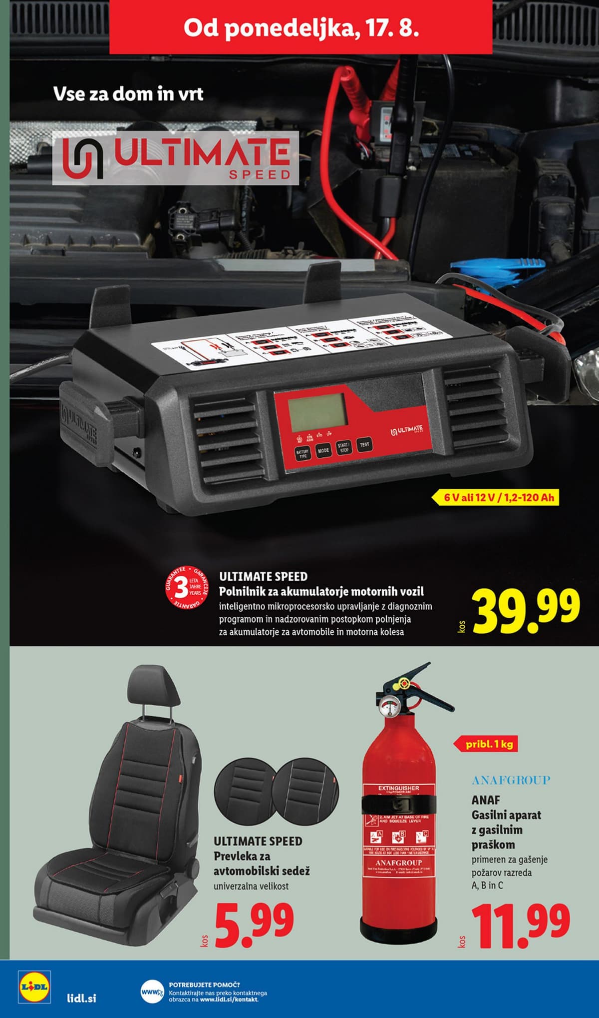 Stran 18. Lidl kataloga - Neživila od 10.08.2026