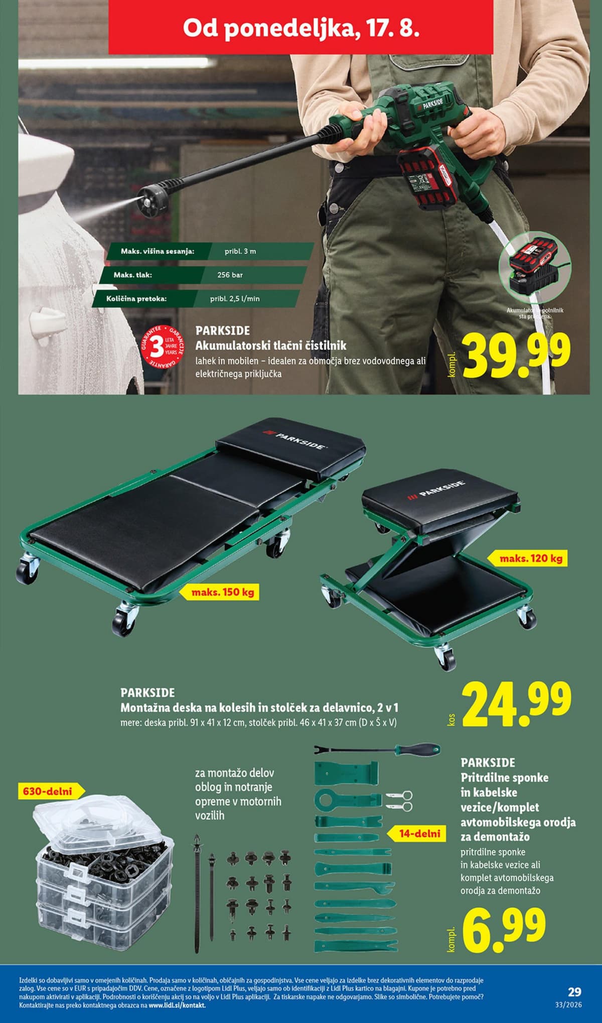 Stran 19. Lidl kataloga - Neživila od 10.08.2026