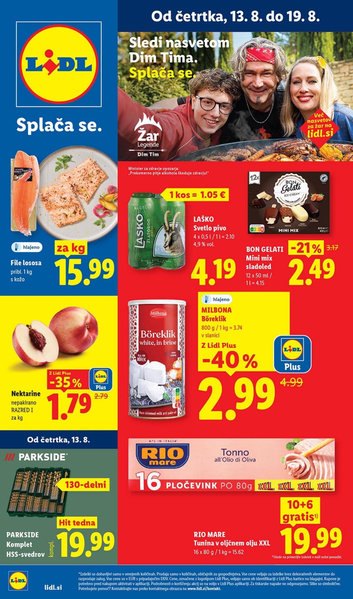 Stran 1. Lidl kataloga - Živila