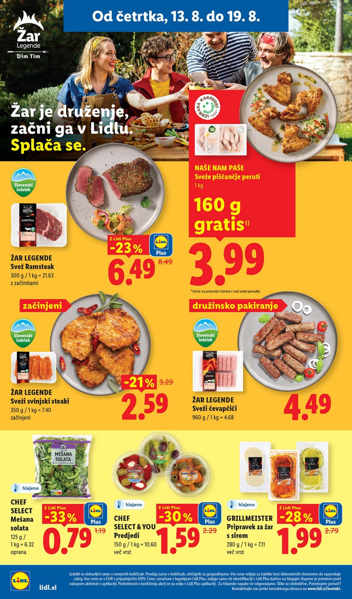 Stran 6. Lidl kataloga - Živila od 10.08.2026