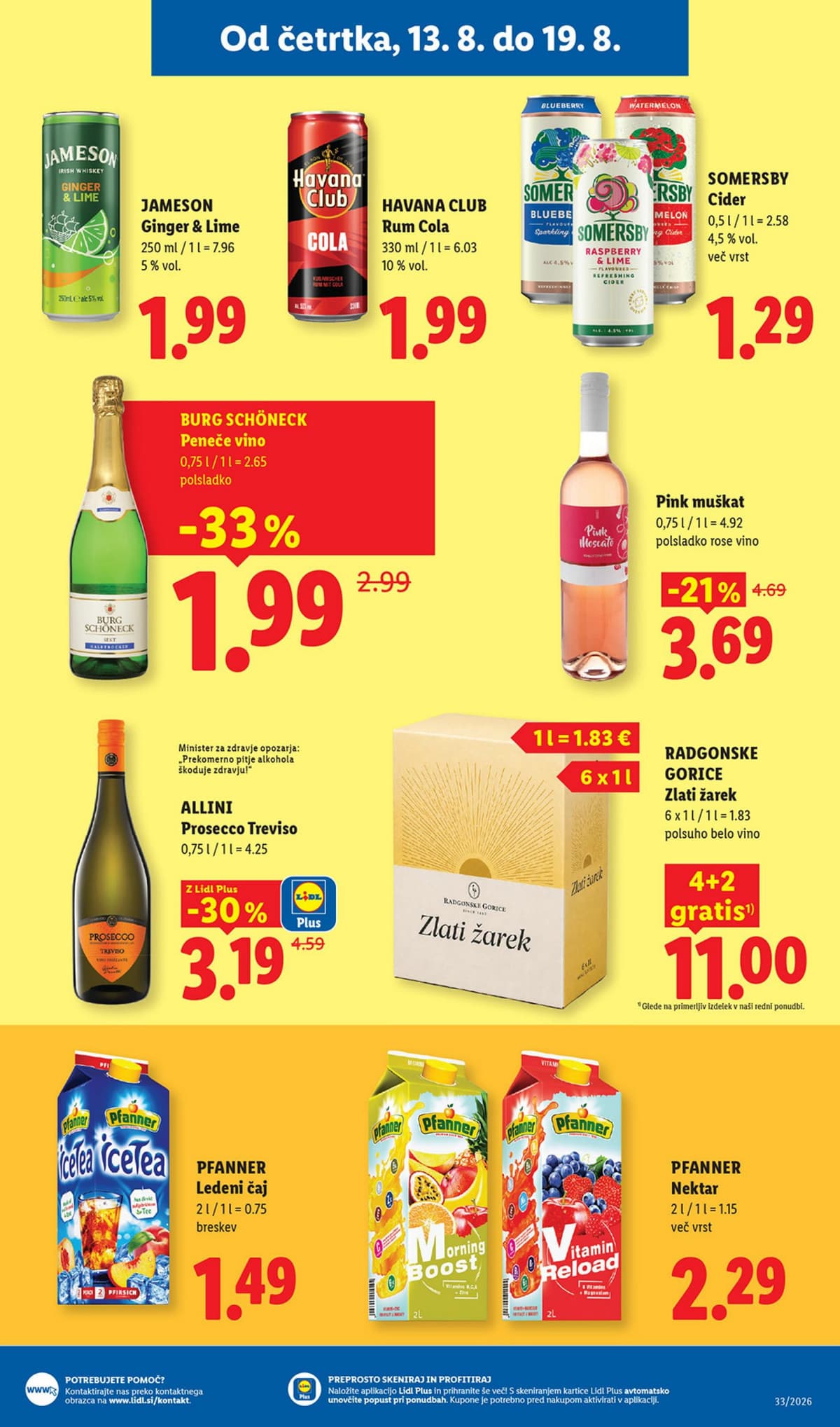 Stran 11. Lidl kataloga - Živila od 10.08.2026