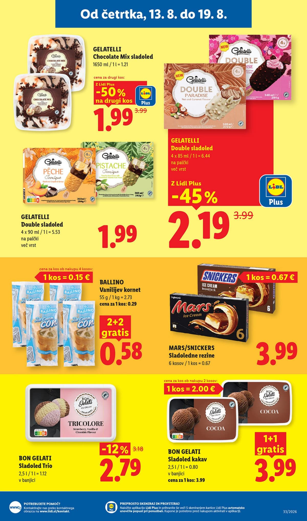 Stran 13. Lidl kataloga - Živila od 10.08.2026