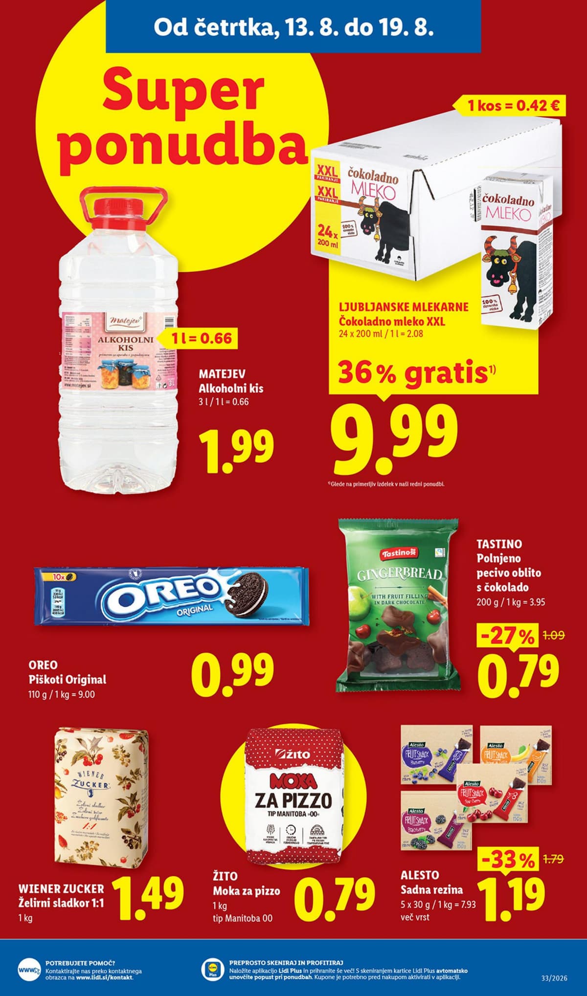 Stran 19. Lidl kataloga - Živila od 10.08.2026